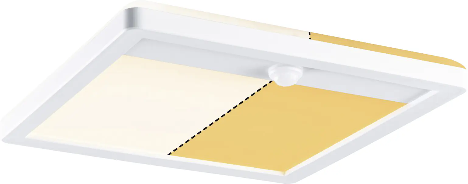 Paulmann LED Außenleuchte Lamina insect friendly 25x25cm mit Bewegungsmelder