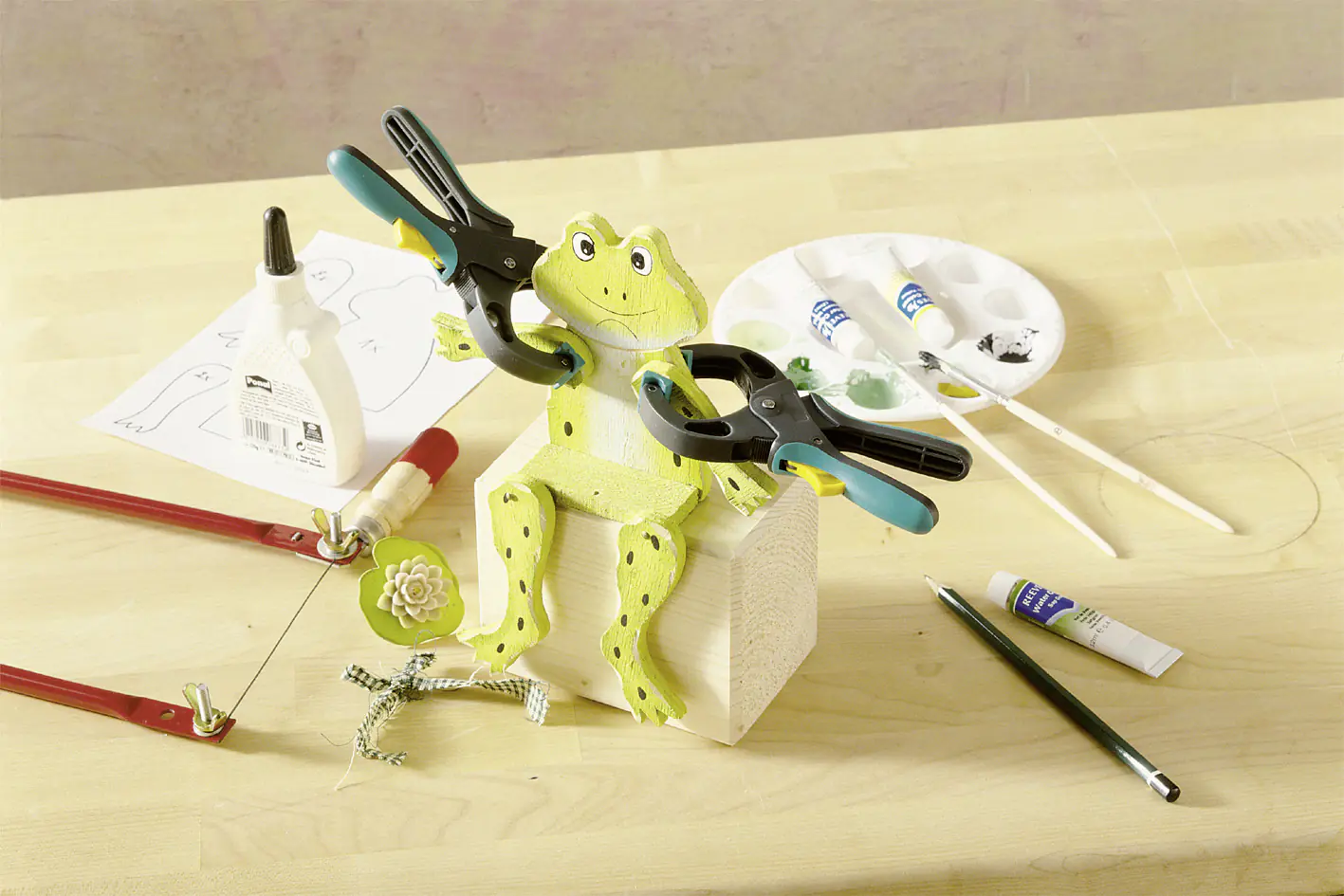 Wolfcraft Ratschenzwinge Hobby 30 mm