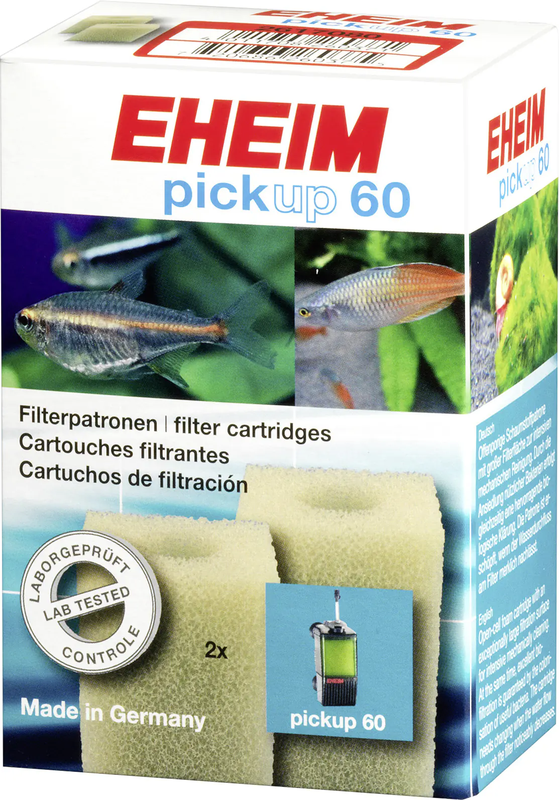 Eheim Filterpatrone für Pickup 60 2 Stück