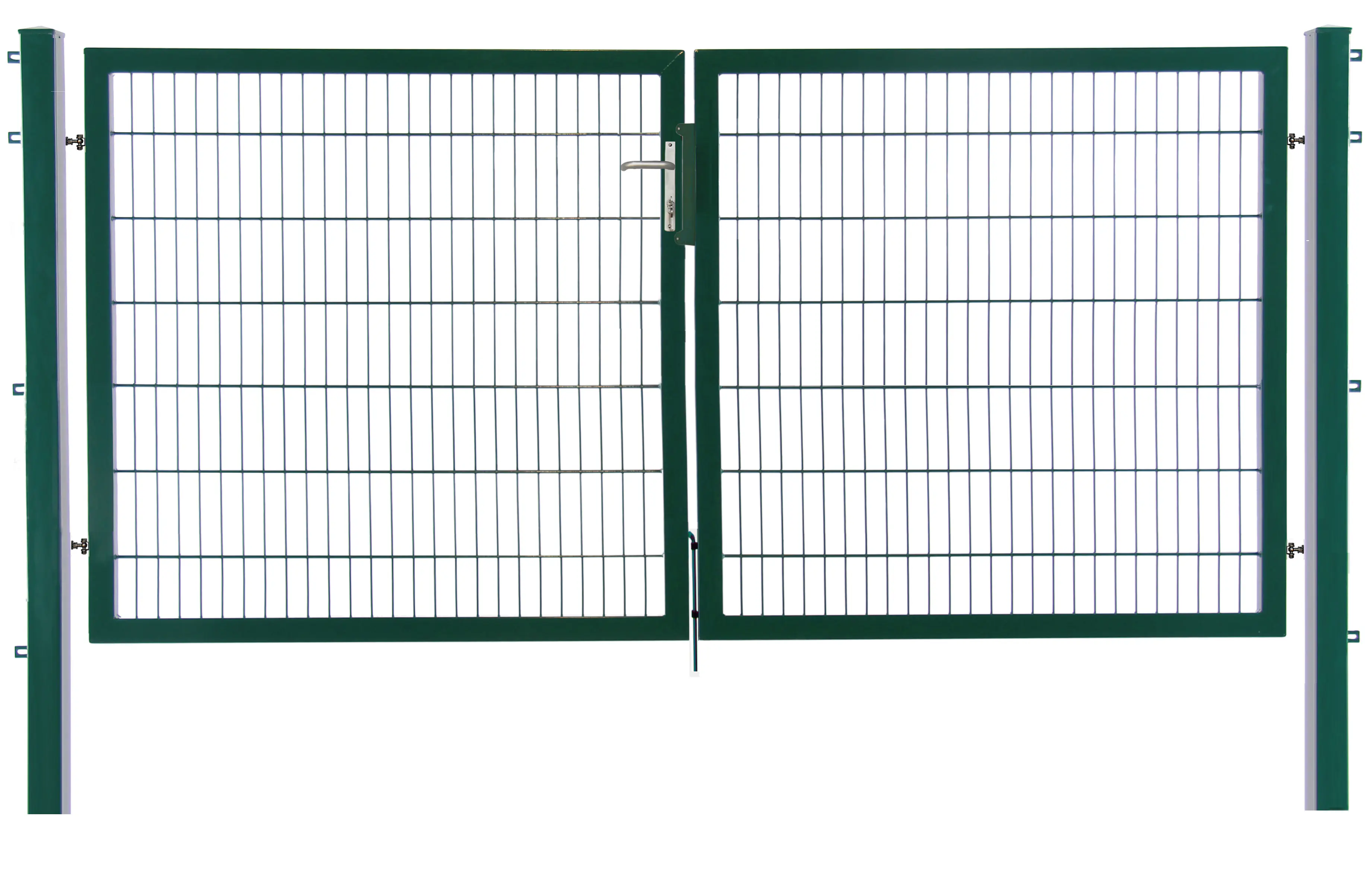 Floraworld Gartentor doppelflügelig Premium 300 x 140 cm moosgrün
