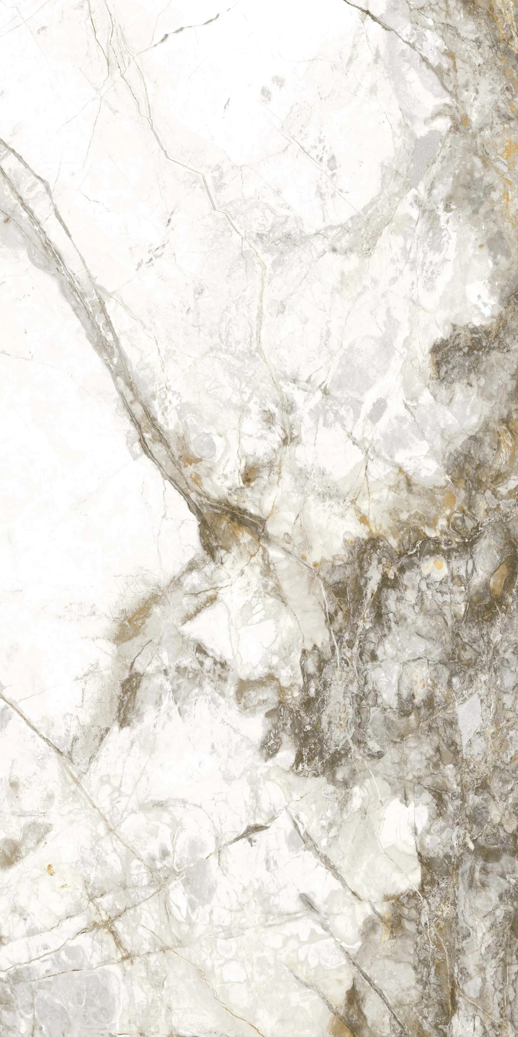 Bodenfliese Feinsteinzeug Caldera 30 x 60 cm gold