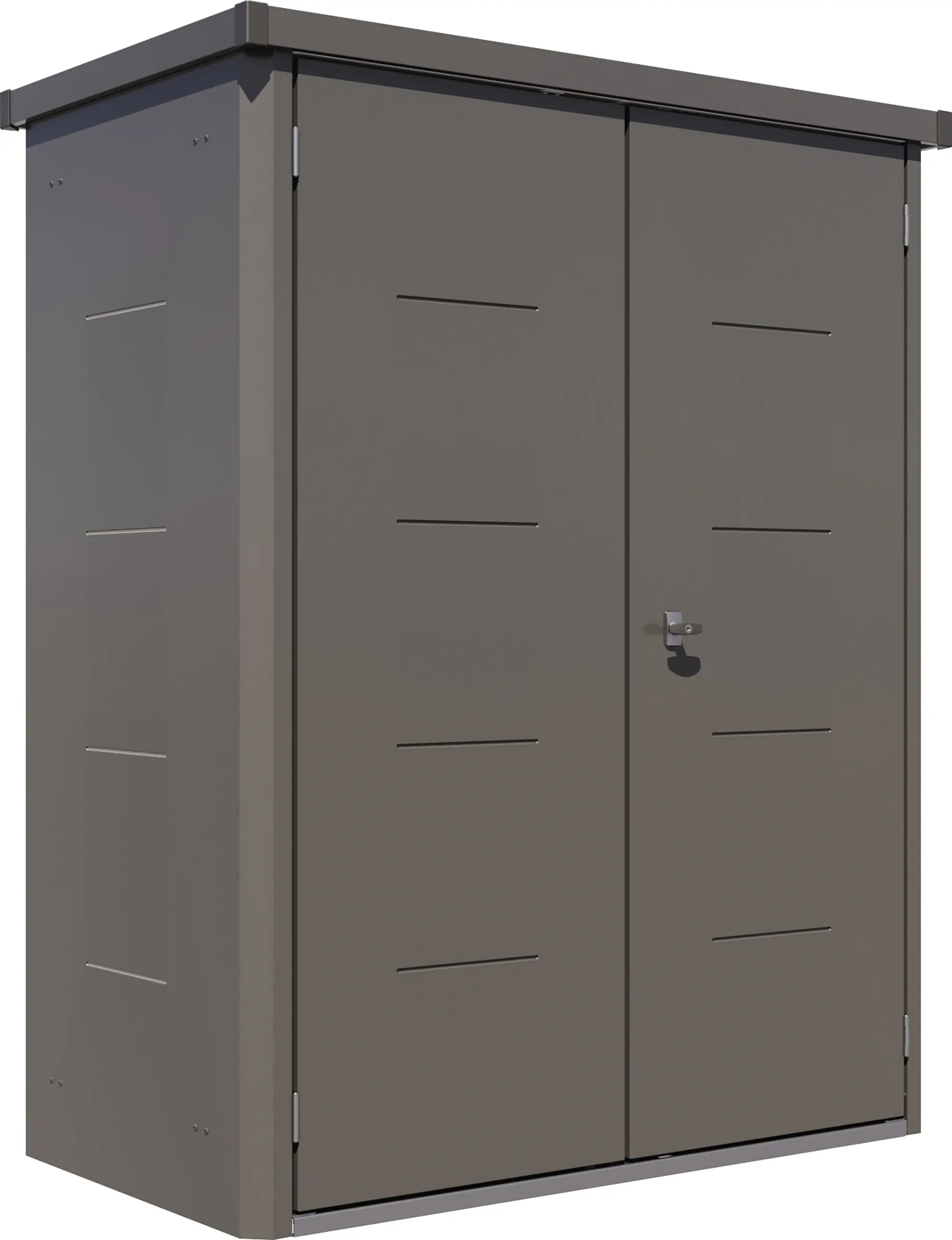 Telluria Geräteschrank Giarmadio granitgrau 154 x 88 cm