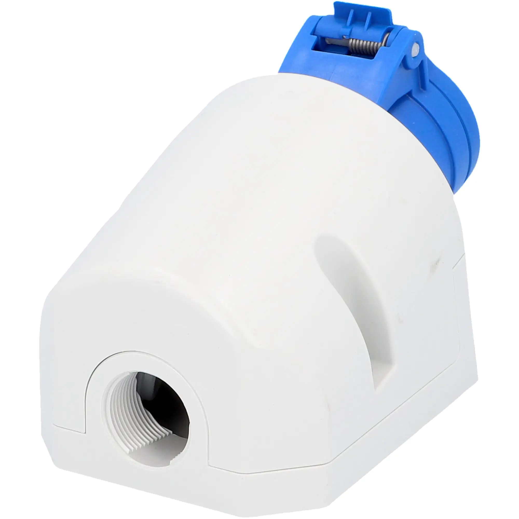 PCE Caravan-CEE-Wandsteckdose 3-polig 16A blau IP 44