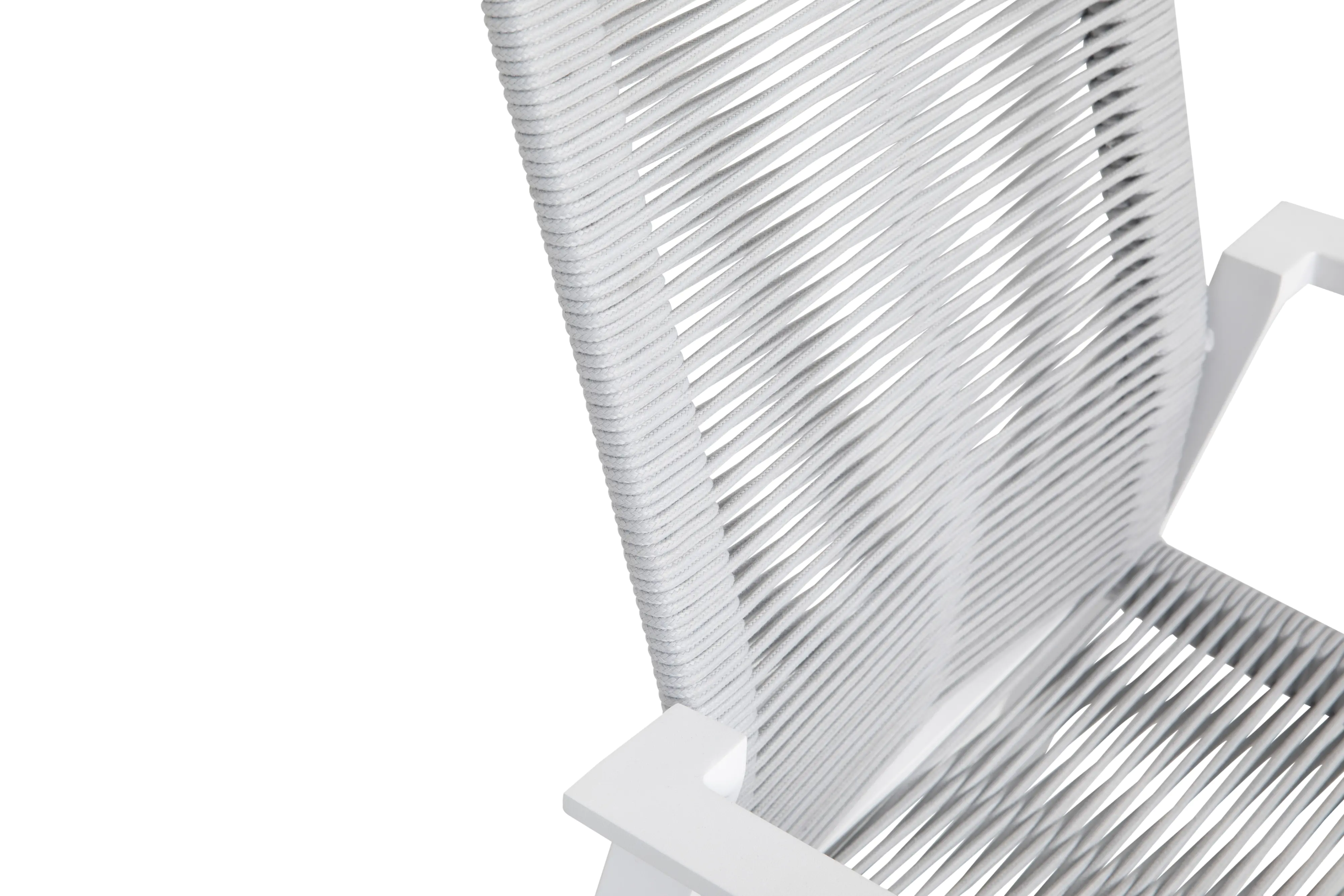 Primaster Garten-Essgruppe Santorini 6 Personen Aluminium/Seil
