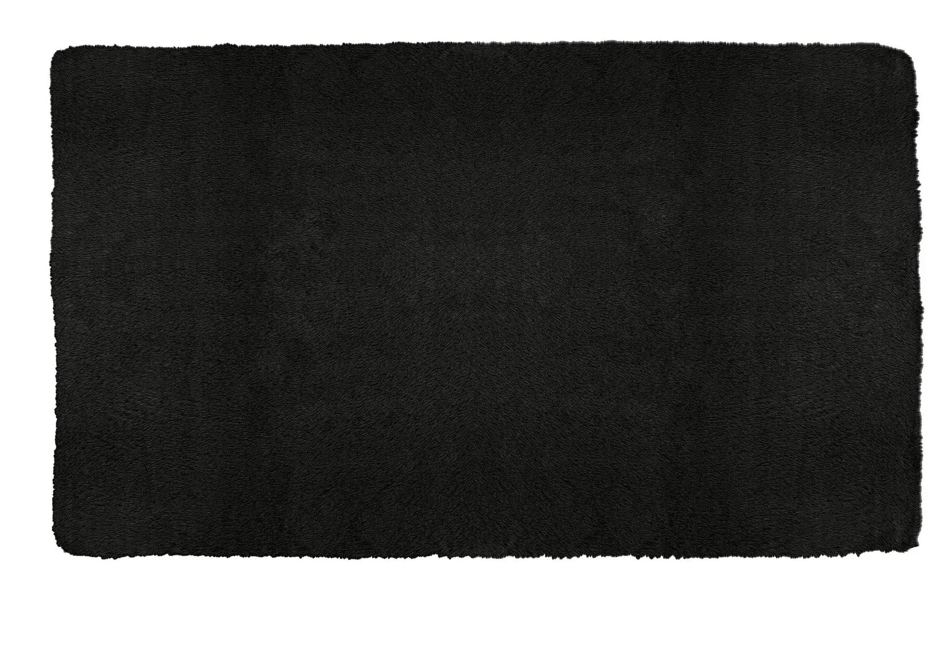 Kleine Wolke Badteppich Cony schwarz 70 x 120 cm