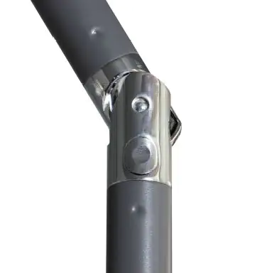 Primaster Sonnenschirm Florida anthrazit, Ø 250 cm