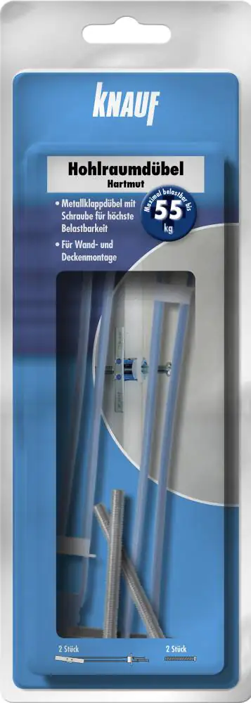 Knauf Hohlraumdübel 5,0 x 60 mm, 2 Stück