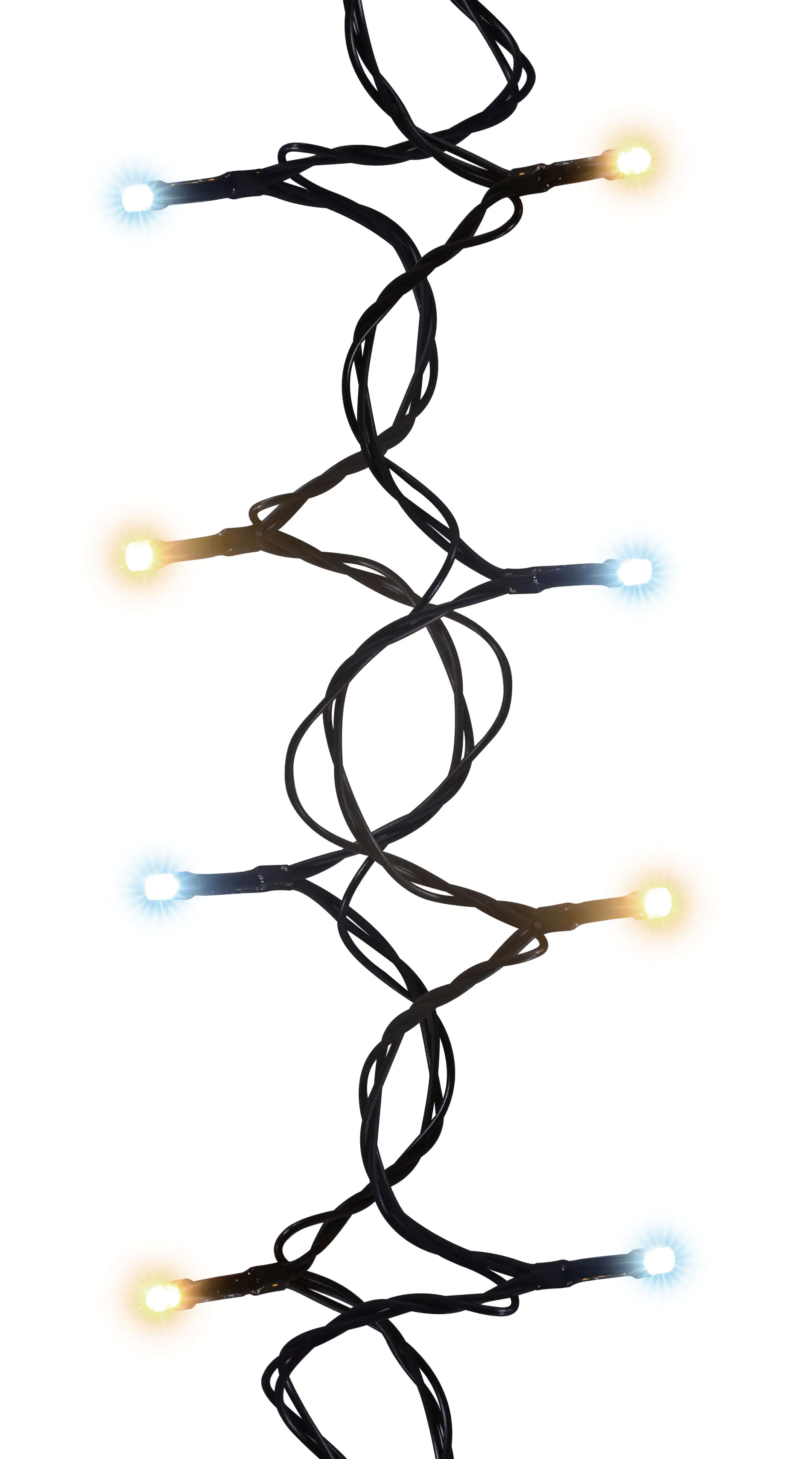 TrendLine LED-Lichterkette Classic Außen 11,5 m warmweiß-kaltweiß mit Timer