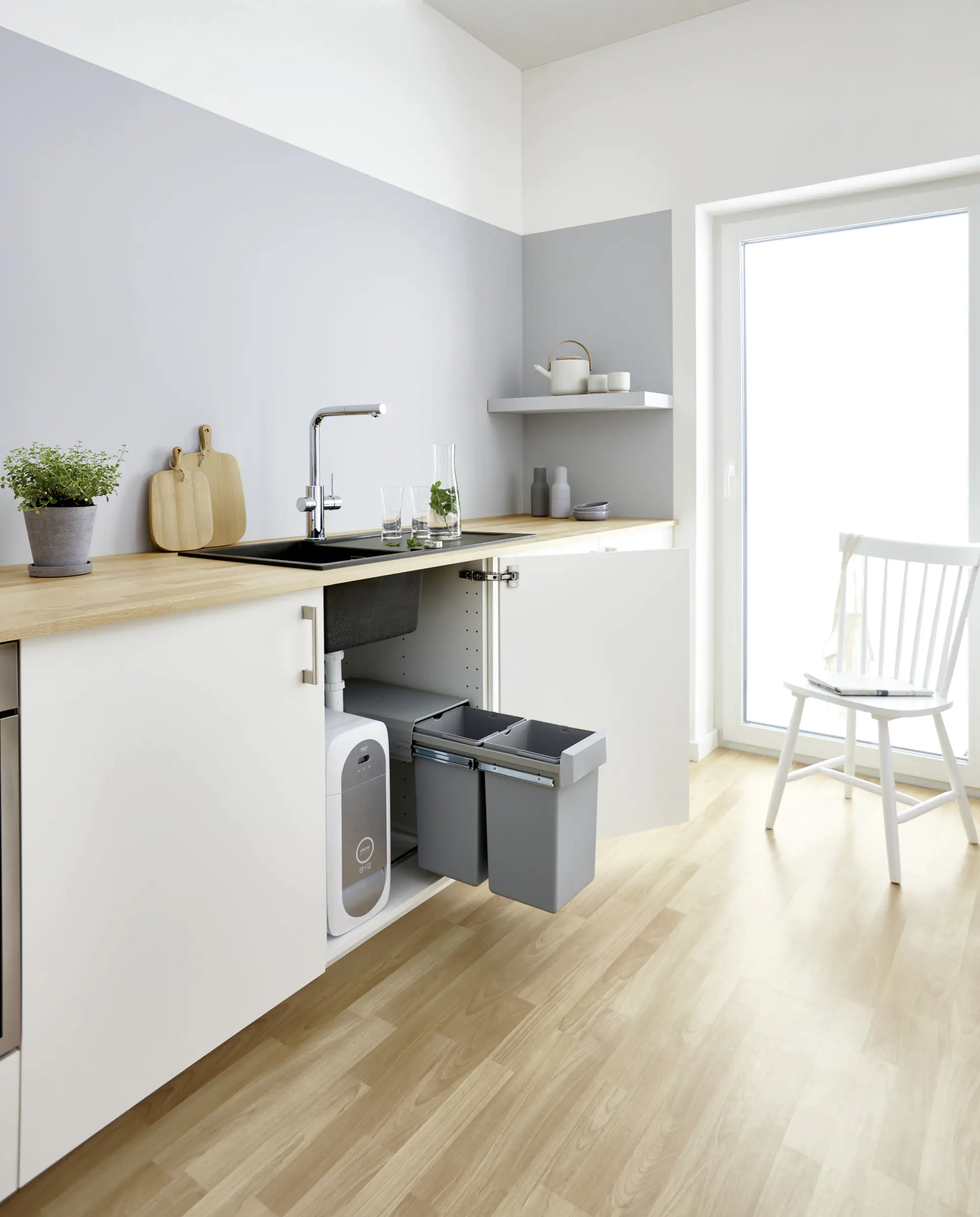 Grohe Blue Home L-Auslauf Starter Kit chrom