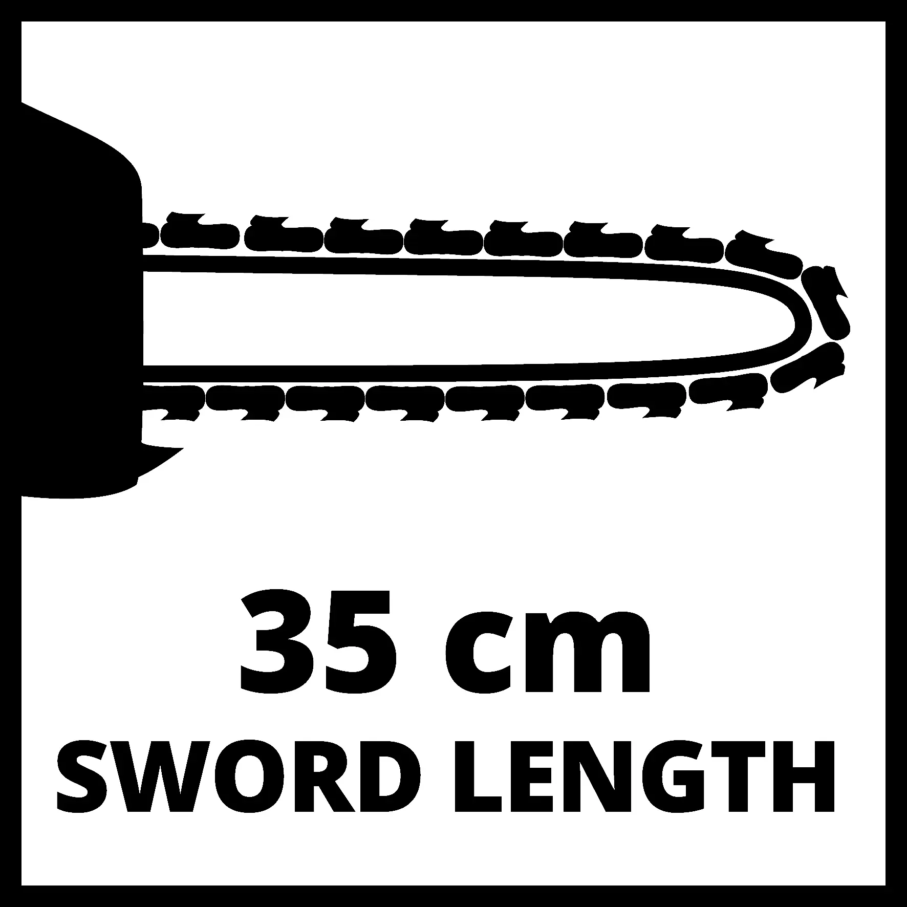 Einhell Akku Kettensäge GP-LC 36/35 Li-Solo