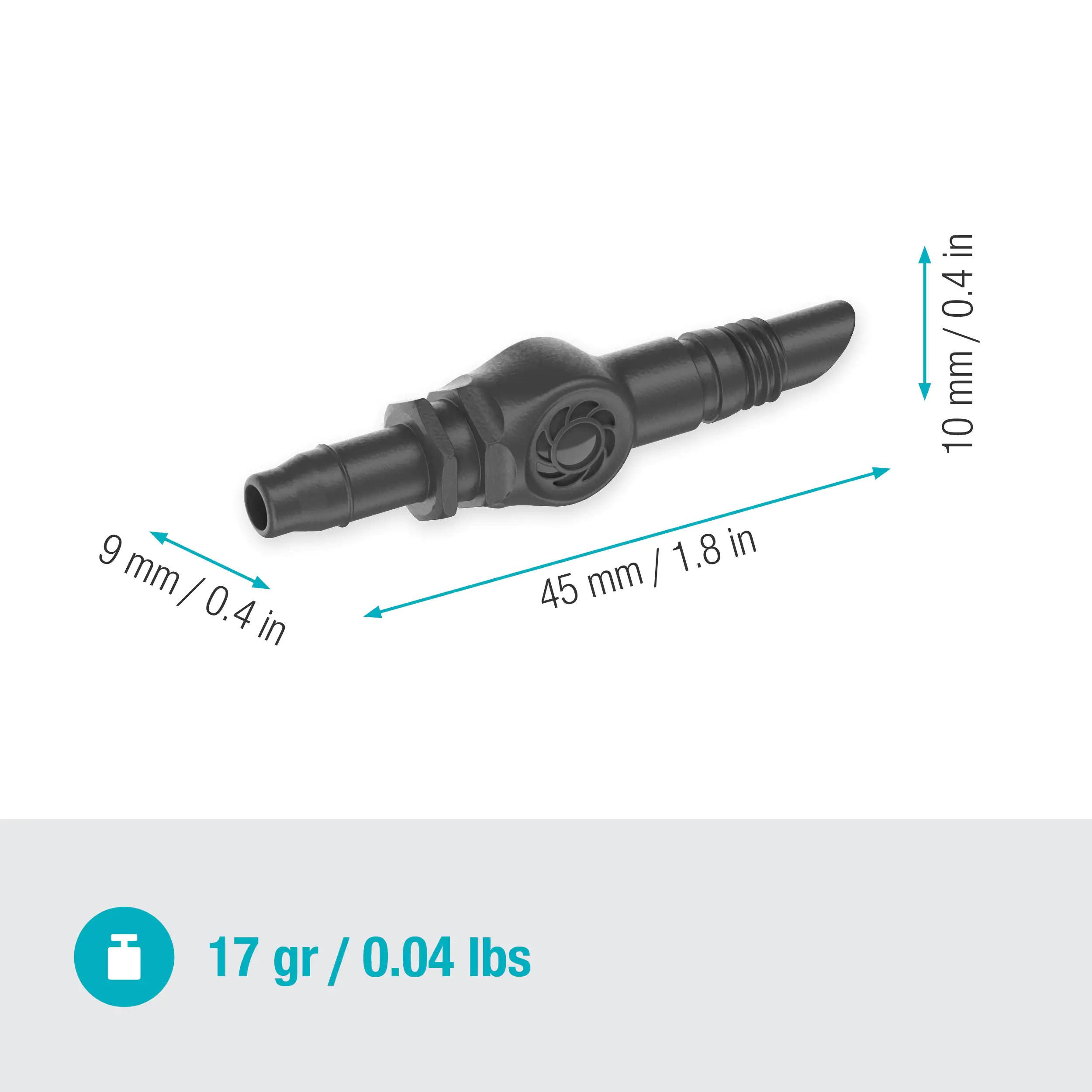Gardena Verbinder, 4,6 mm (3/16")
