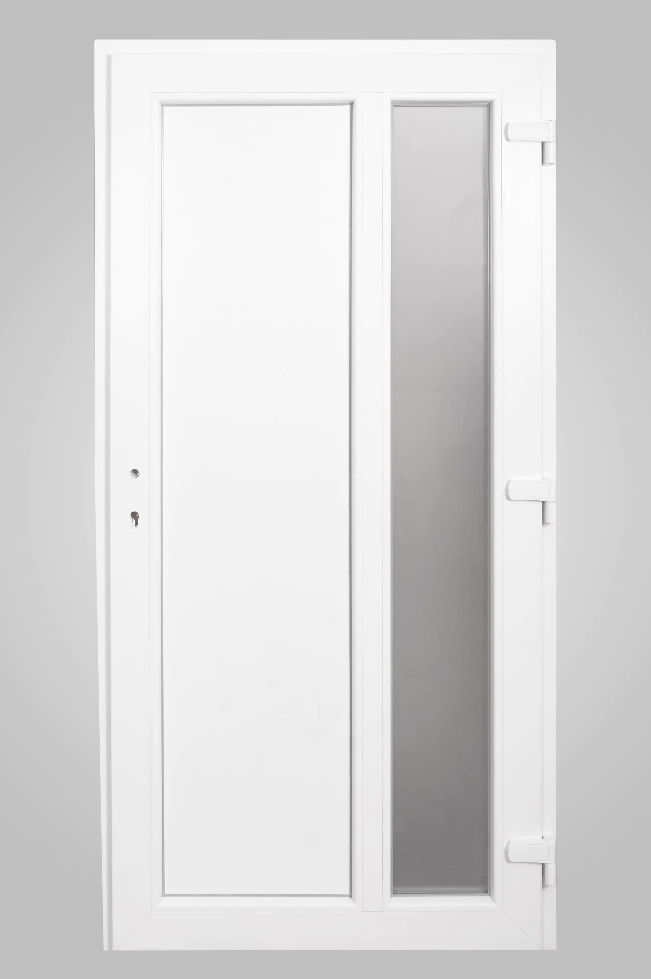 Panto Haustür Modell K011 DIN rechts weiß 100 x 200 cm
