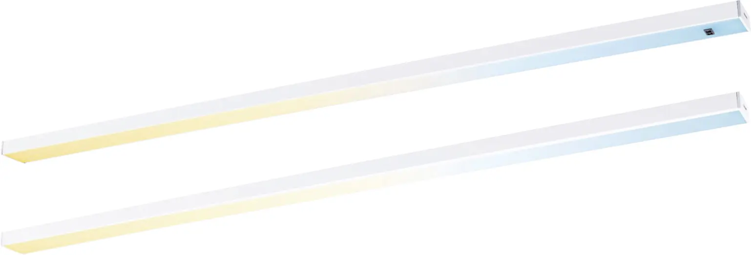 Paulmann LED Lichtleiste Inline weiß 55 cm TW 2er Set