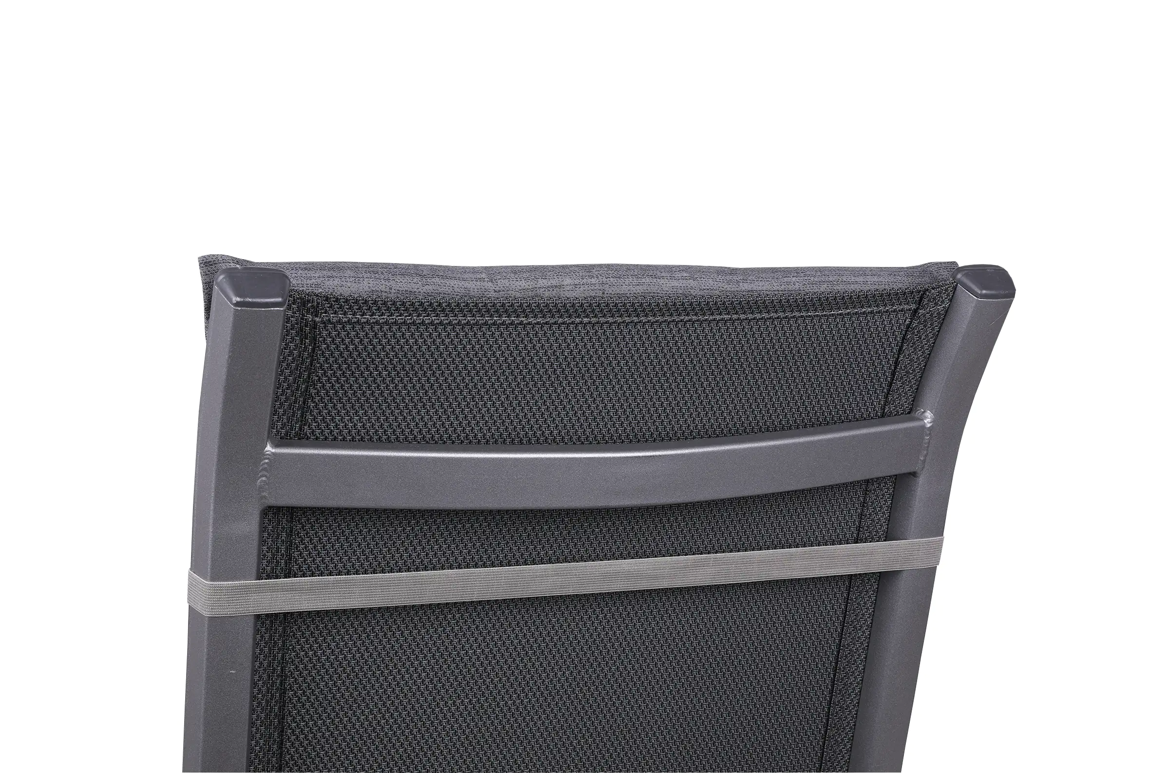 GO-DE Hochlehner-Auflage 118 cm x 48 cm x 5 cm, grau