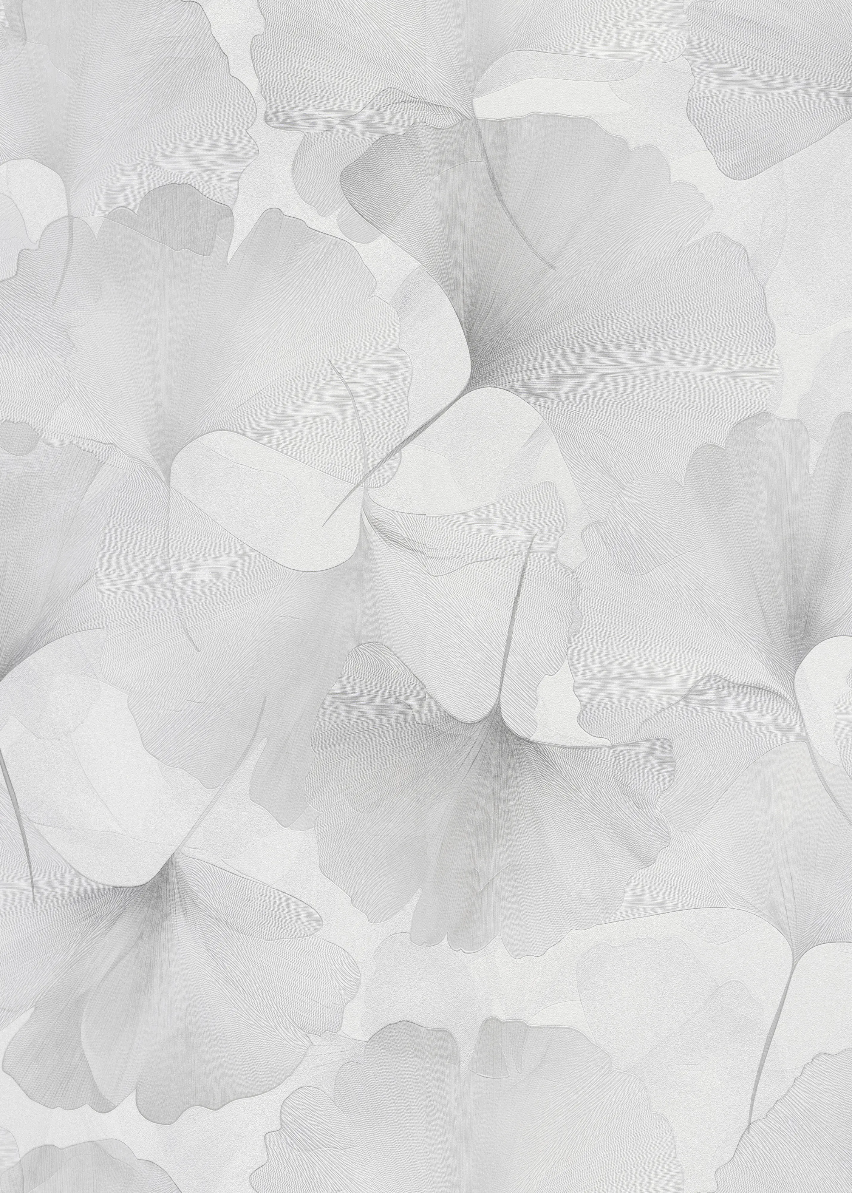 Erismann Vliestapete Floral grau 10,05 x 0,53 m