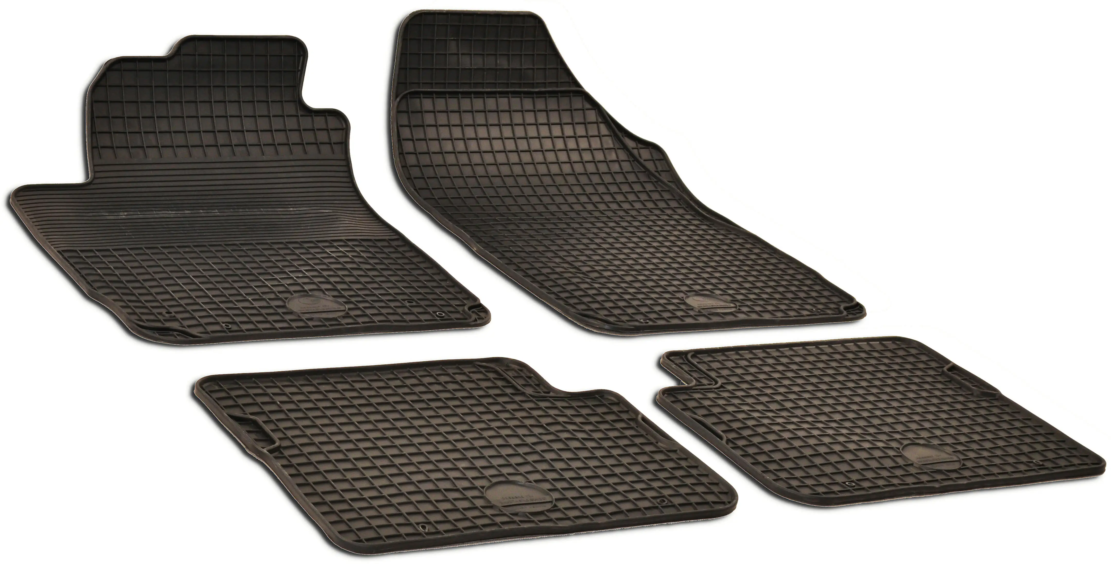 Walser Passform Fußmatten Gummi RubberLine für Alfa Romeo Giulietta, Fiat Bravo II, Fiat Stilo, Lanc