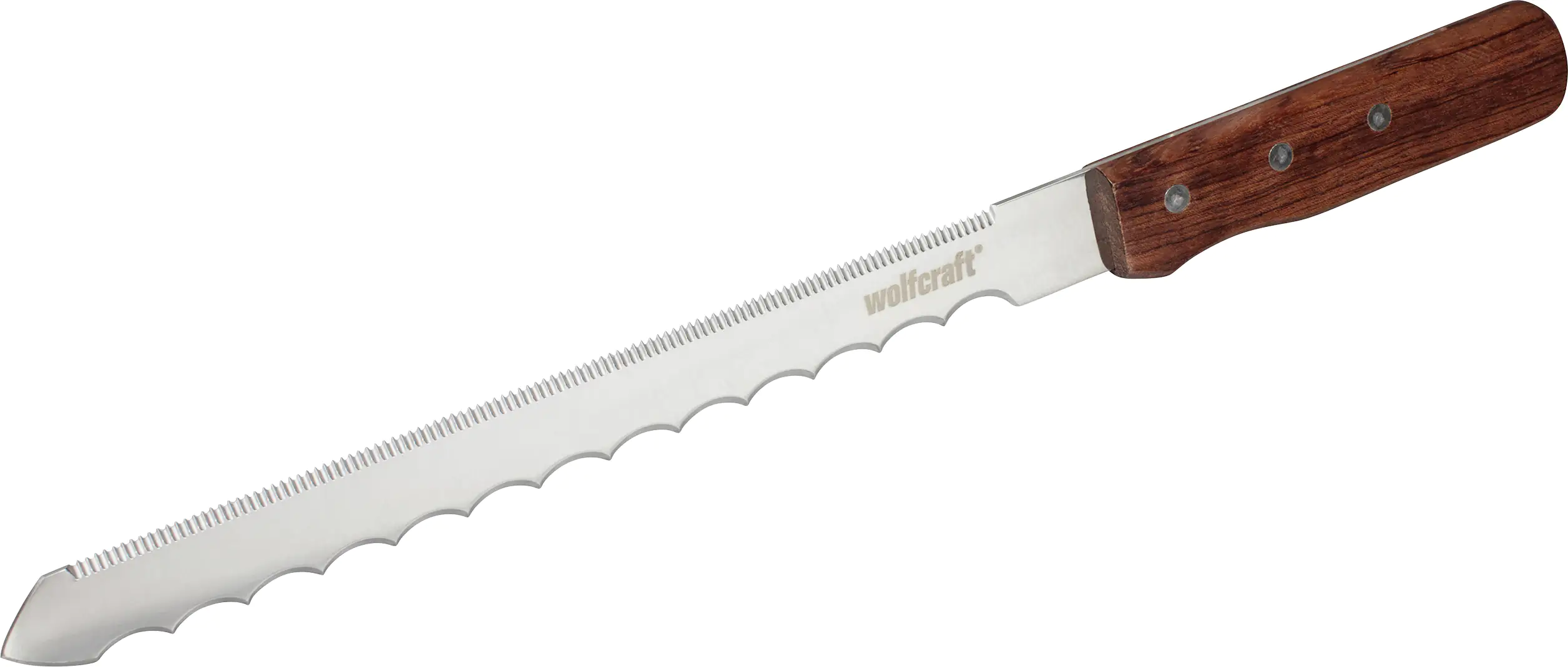 Wolfcraft Dämmstoffmesser Klinge 27,5 cm, Wellenschliff