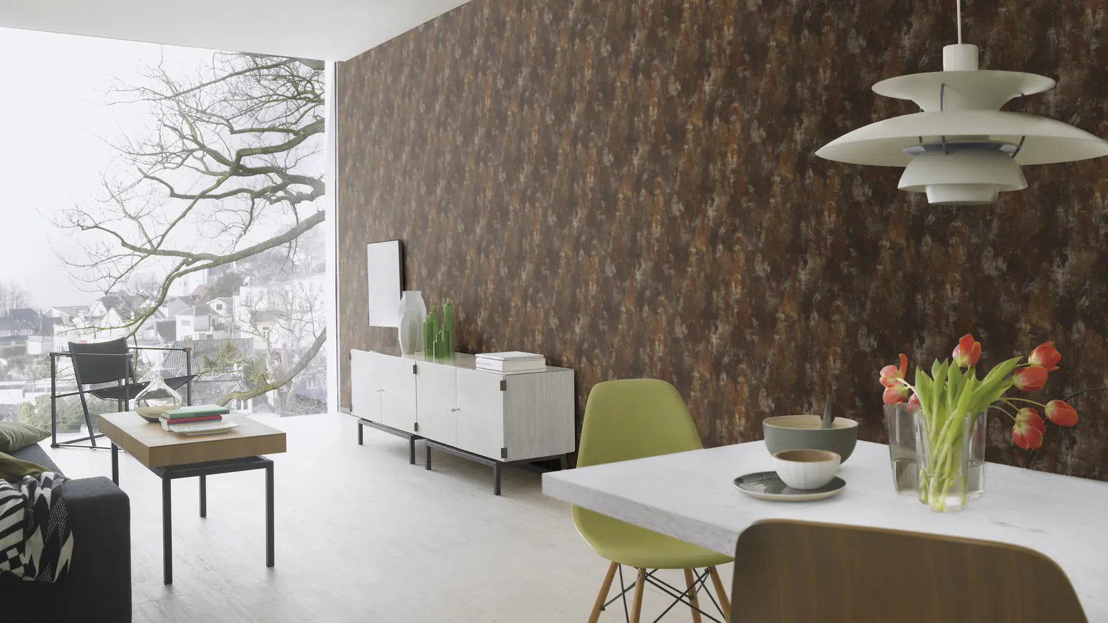 Rasch Vliestapete 418224 Selection muster braun 10,05 x 0,53 m