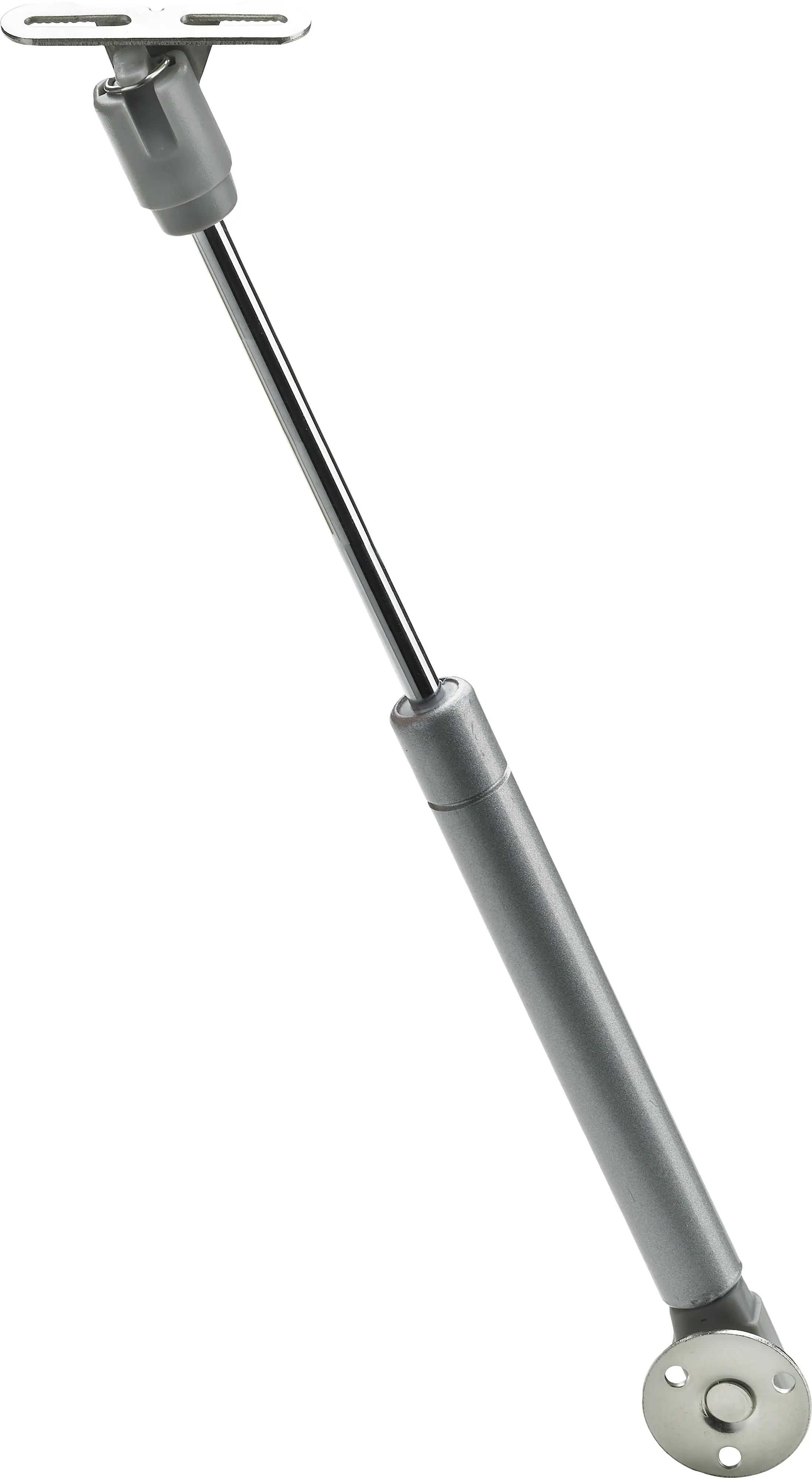 Hettich Klappenstütze mit Gasdruck 260 mm silbergrau grau