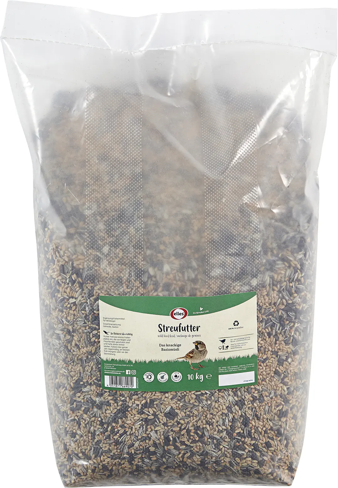 Elles Streufutter für Wildvögel 10 kg