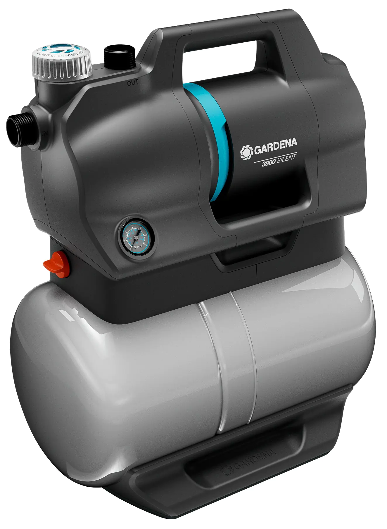 Gardena Hauswasserwerk 3800 Silent, 600 Watt, max. Fördermenge 3.800 l/h