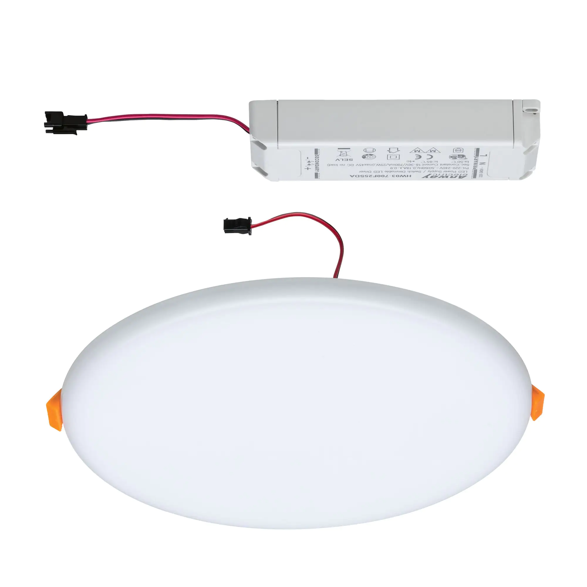 Paulmann Einbauleuchte LED Veluna Varifit 3-Stufen dimmbar Ø 21,5 cm 21 W