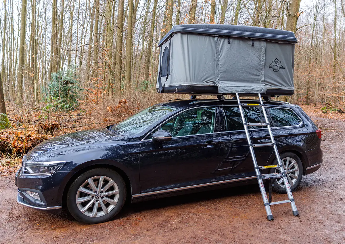 TPV Hartschalen Autodachzelt für 2 Personen