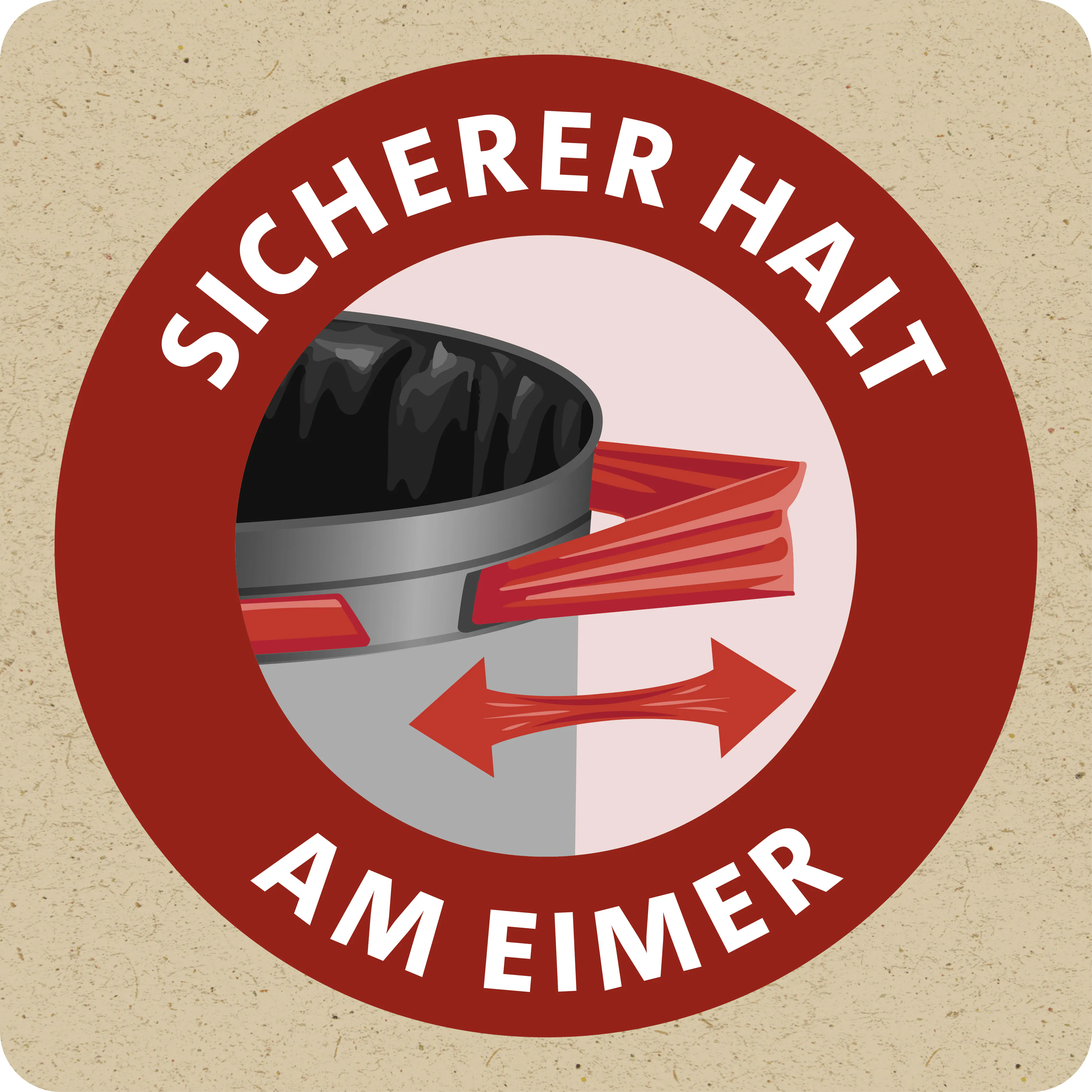 Swirl® Fixierband-Müllbeutel 20 L Reißfest & Dicht