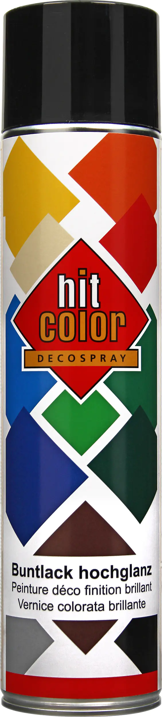 Belton Hitcolor Lackspray 600 ml schwarz hochglanz