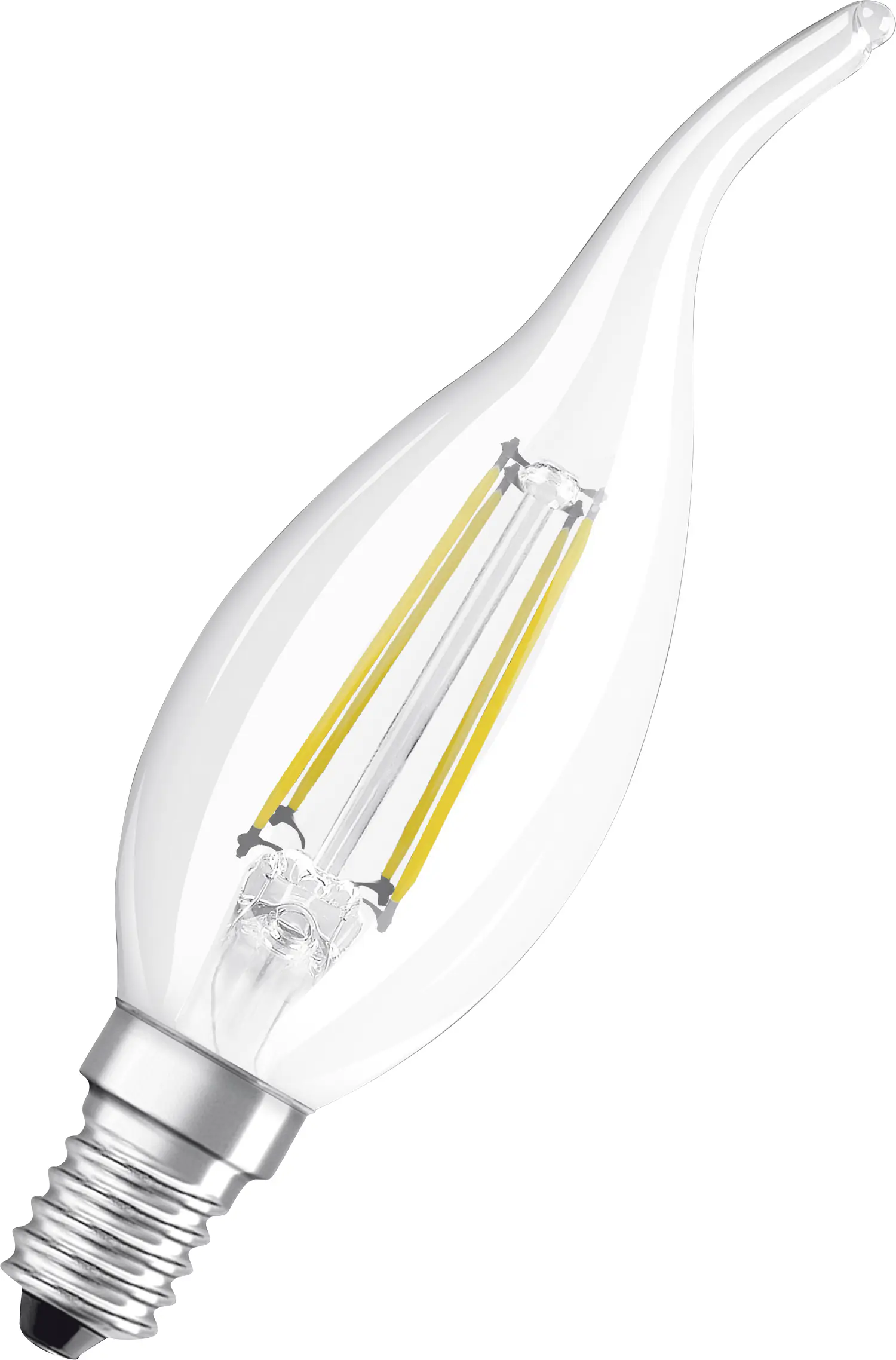 Osram LED Leuchtmittel Classic BA40 E14 4W warmweiß, klar