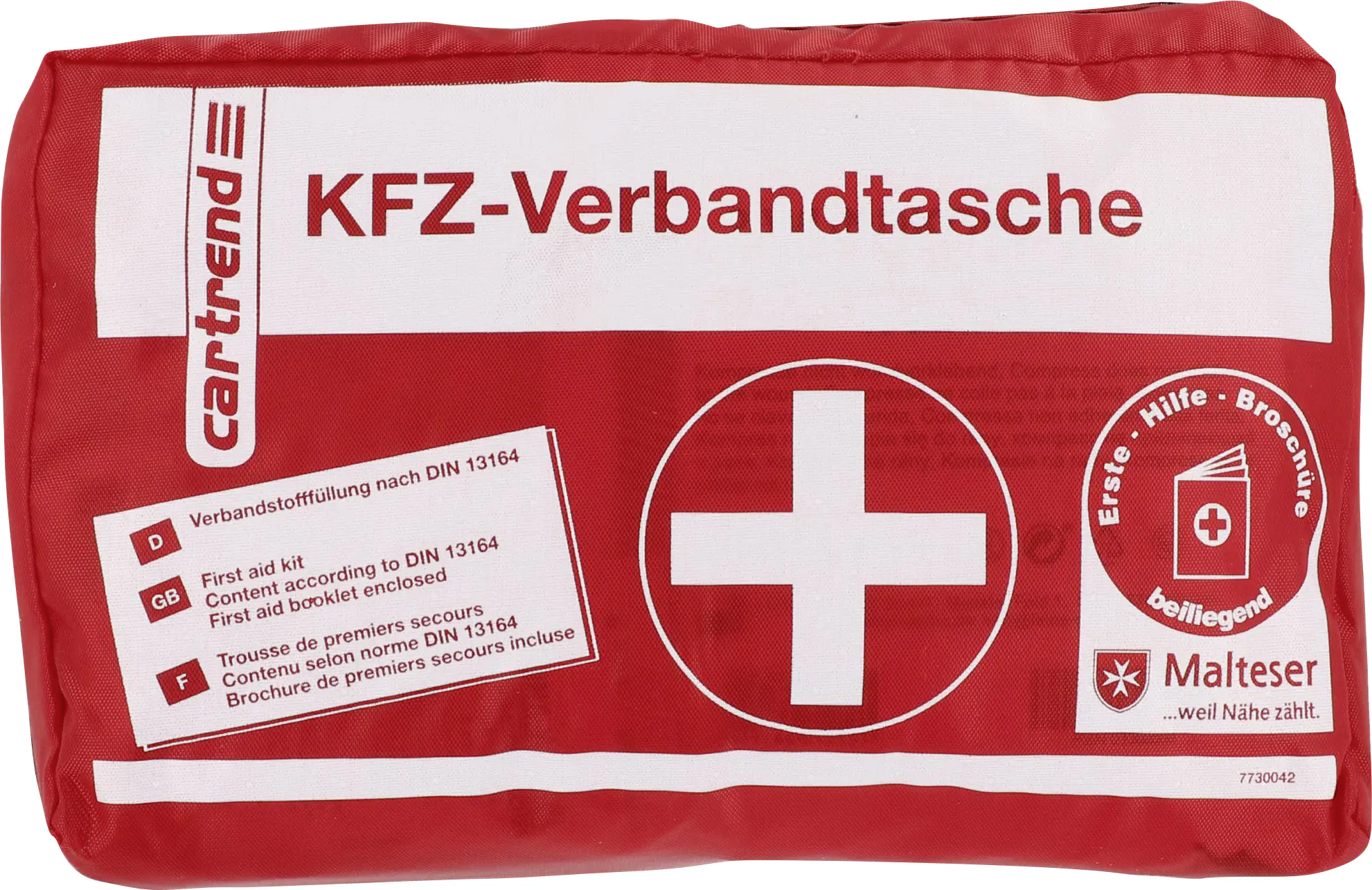 Cartrend KFZ-Verbandtasche rot