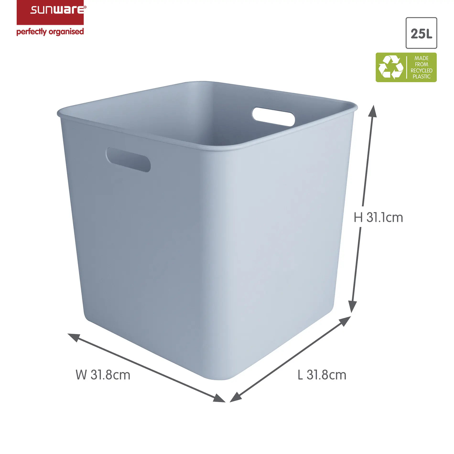 Sunware Sigma home cube box 25L blau