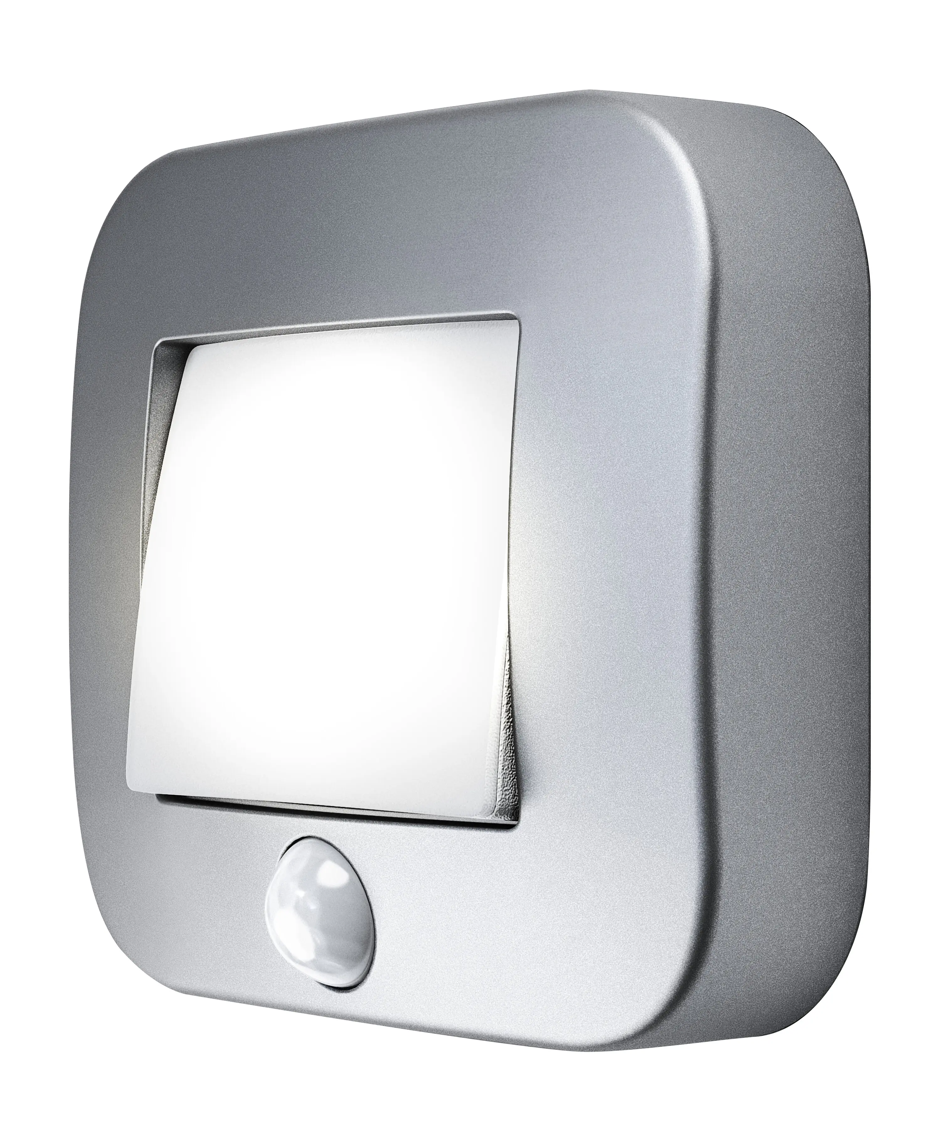 Osram LED-Nachtlicht Nightlux Hall mit Licht- & Bewegungssensor 8,4 cm kaltweiß silber