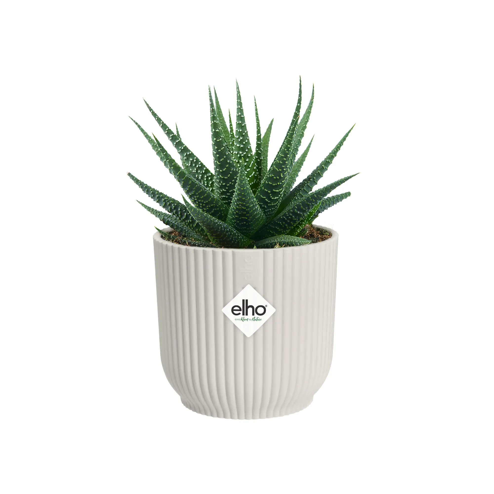Elho Blumentopf Vibes Fold Ø 11 x 11 cm seidenweiß