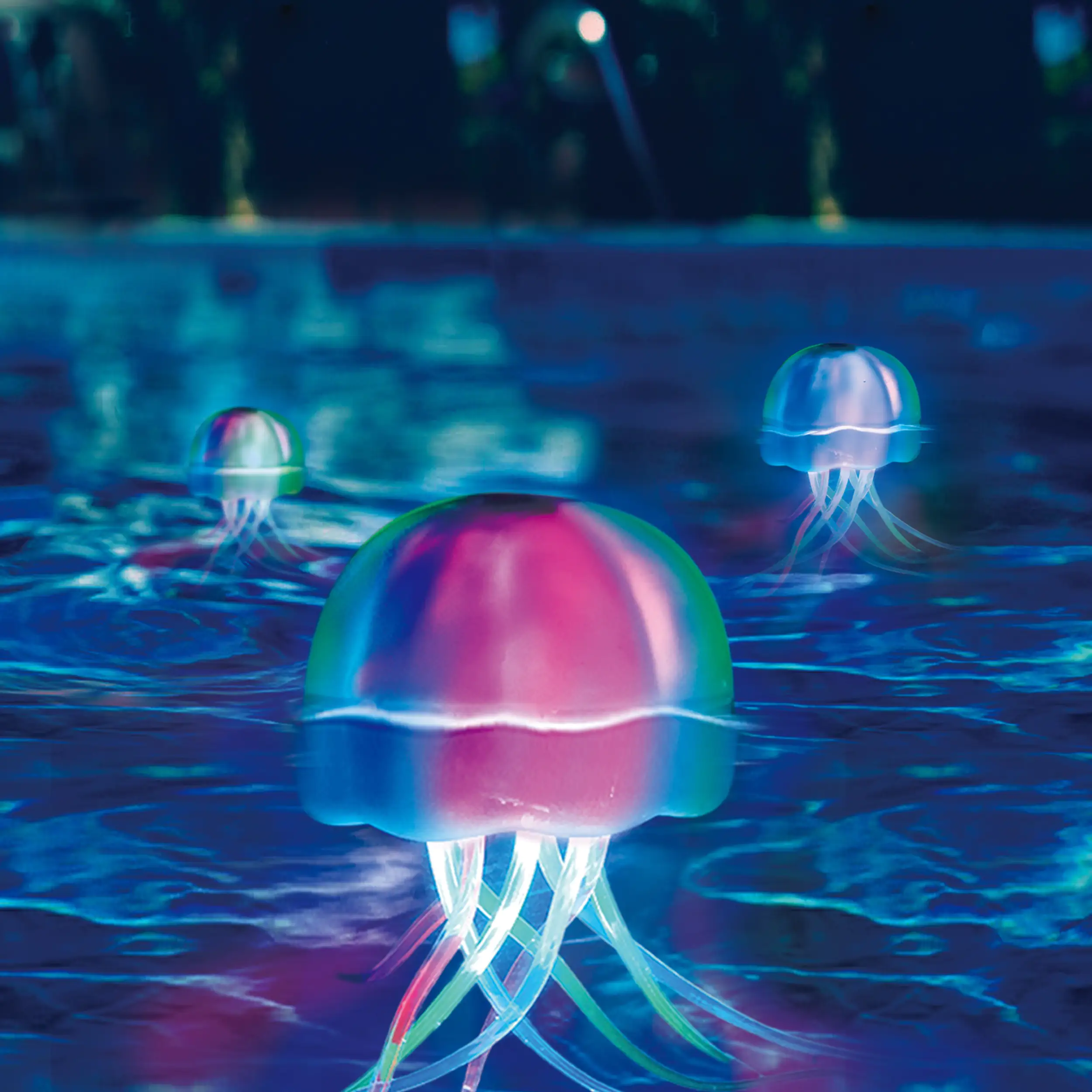 Trendline LED Poolbeleuchtung Qualle  14,2 cm x 28,5 cm  