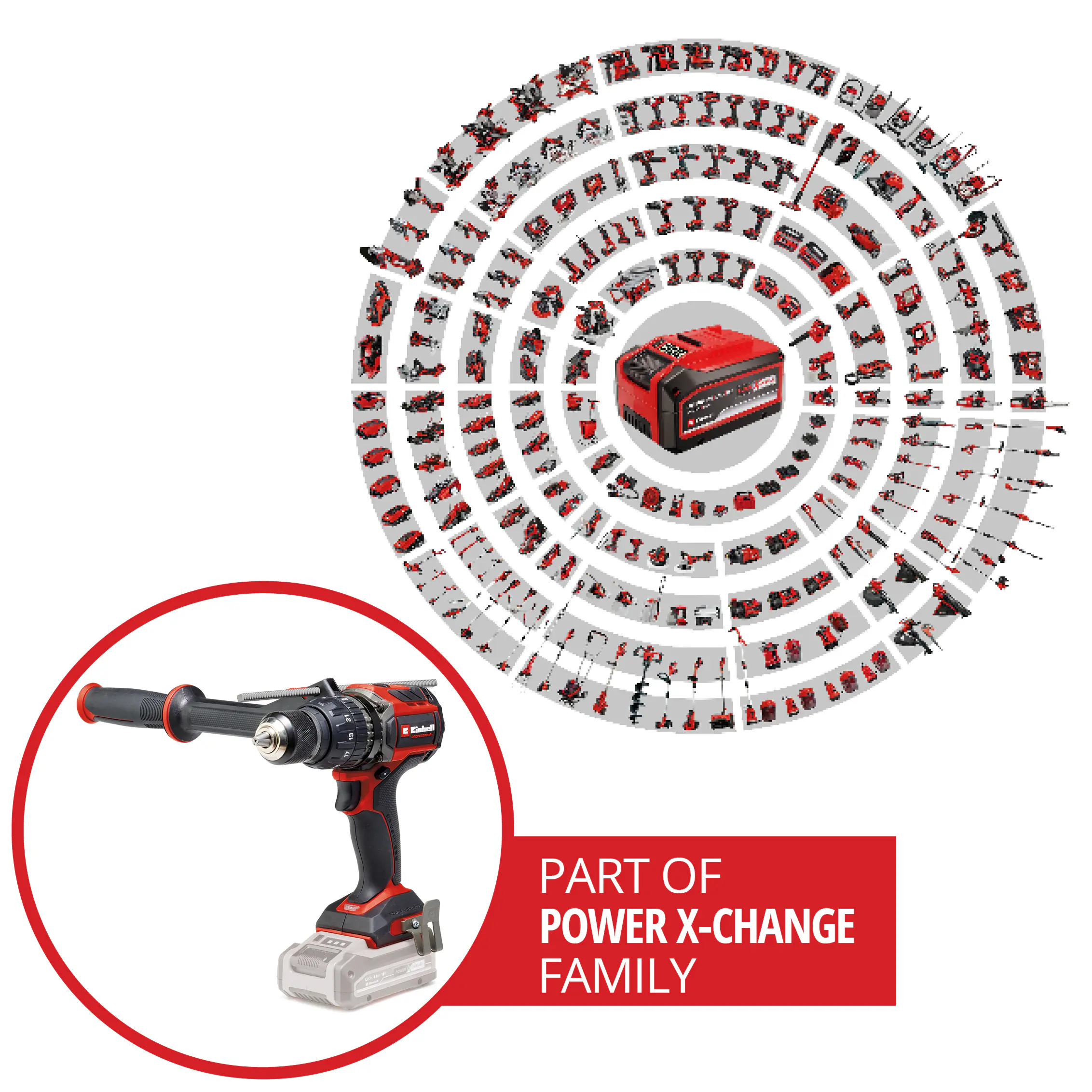 Einhell Professional Akku-Schlagbohrschrauber TP-CD 18/120 Li-i BL Solo