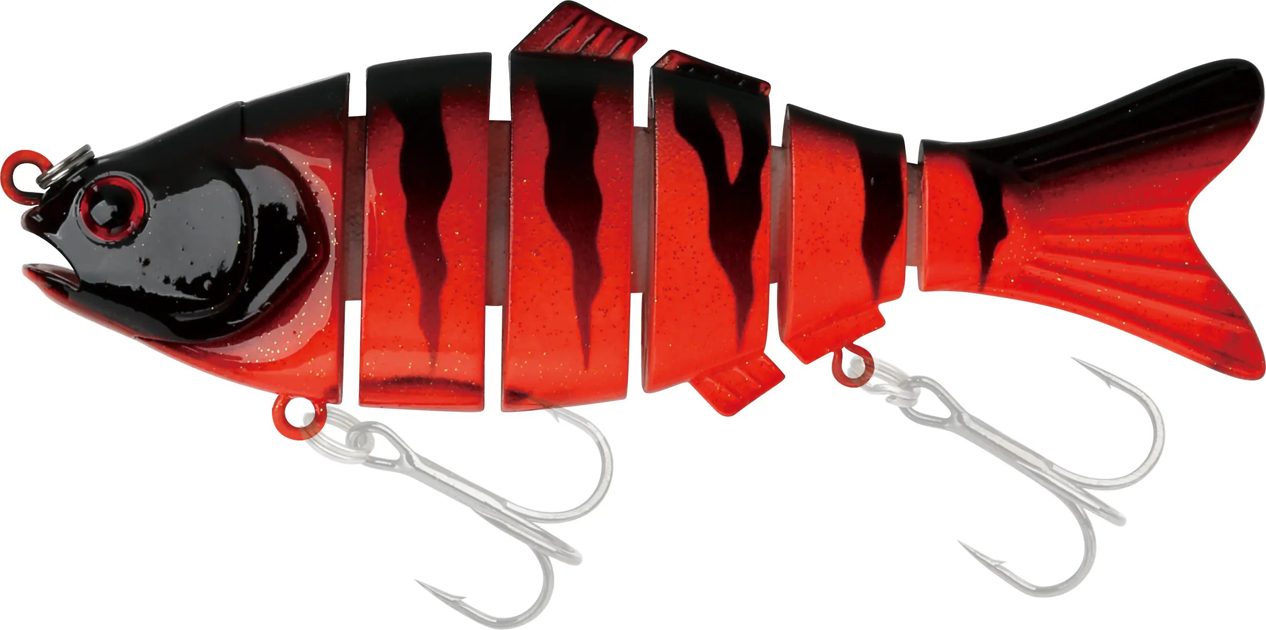 Paladin Angelköder Wobbler M Firetiger 12 cm UV-Spezialeffektlackierung