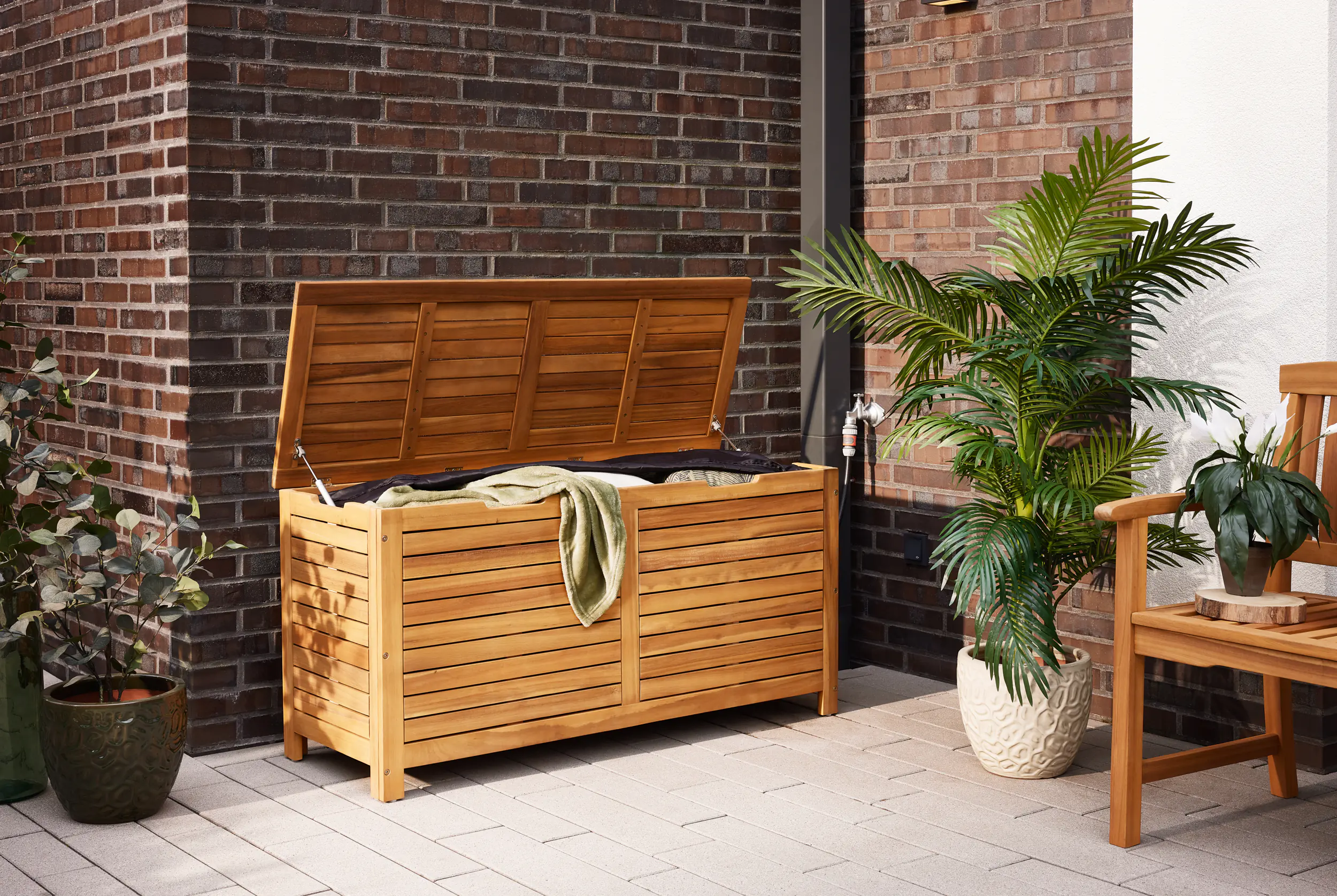 Primaster Aufbewahrungsbox Borneo 127 x 48 x 62,5 cm 