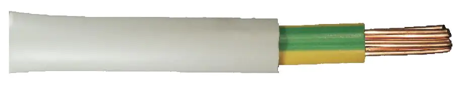 Feuchtraumkabel NYM 1 X 16 mm² Meterware, grau, zur festen Verlegung bei Auf - und Unterputz