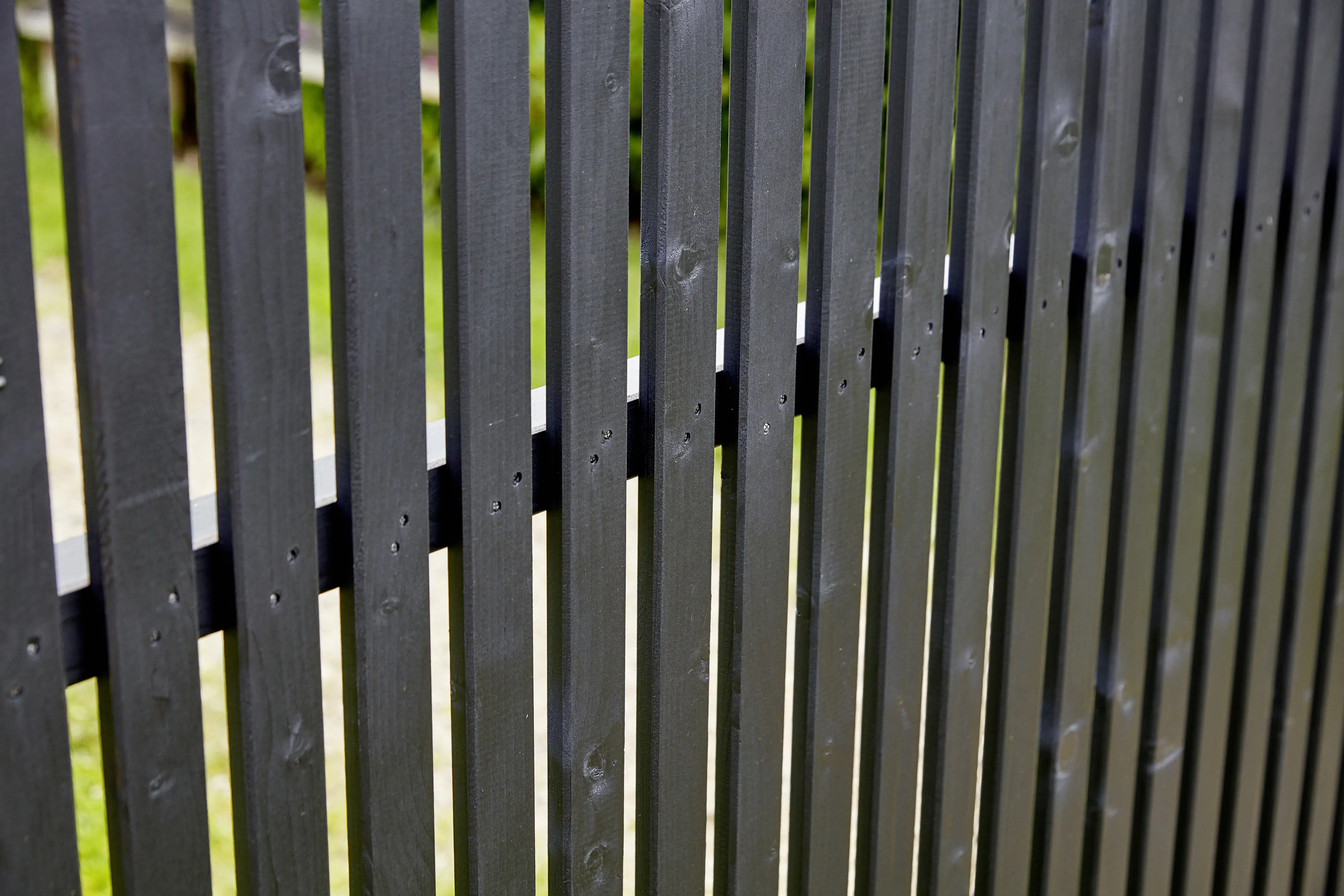 Plus Zaun Sendai 180 x 180 cm RAL 9005 Schwarz