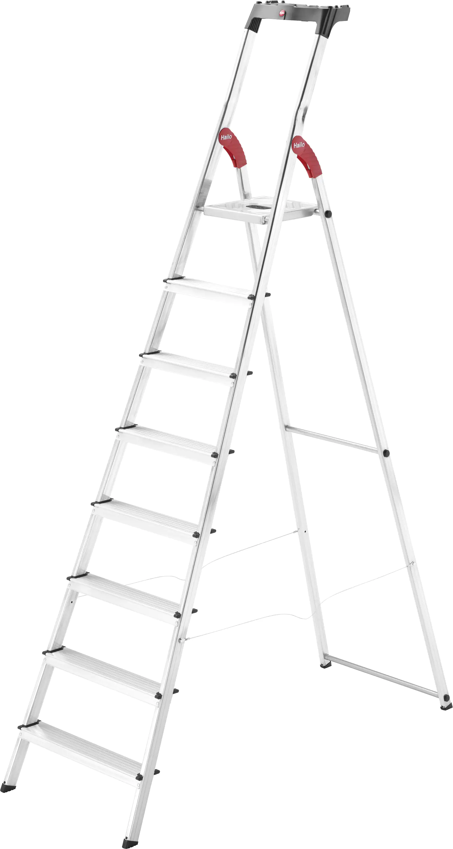 Hailo Aluminium-Sicherheits-Stehleiter L60 StandardLine 3,72 m