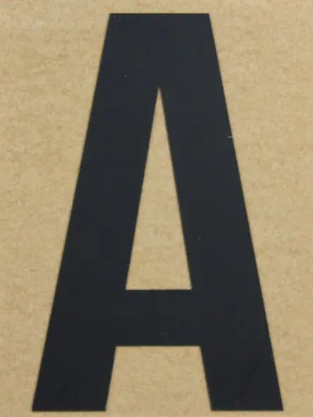 Conacord Klebebuchstabe "A" 55 x 50 mm