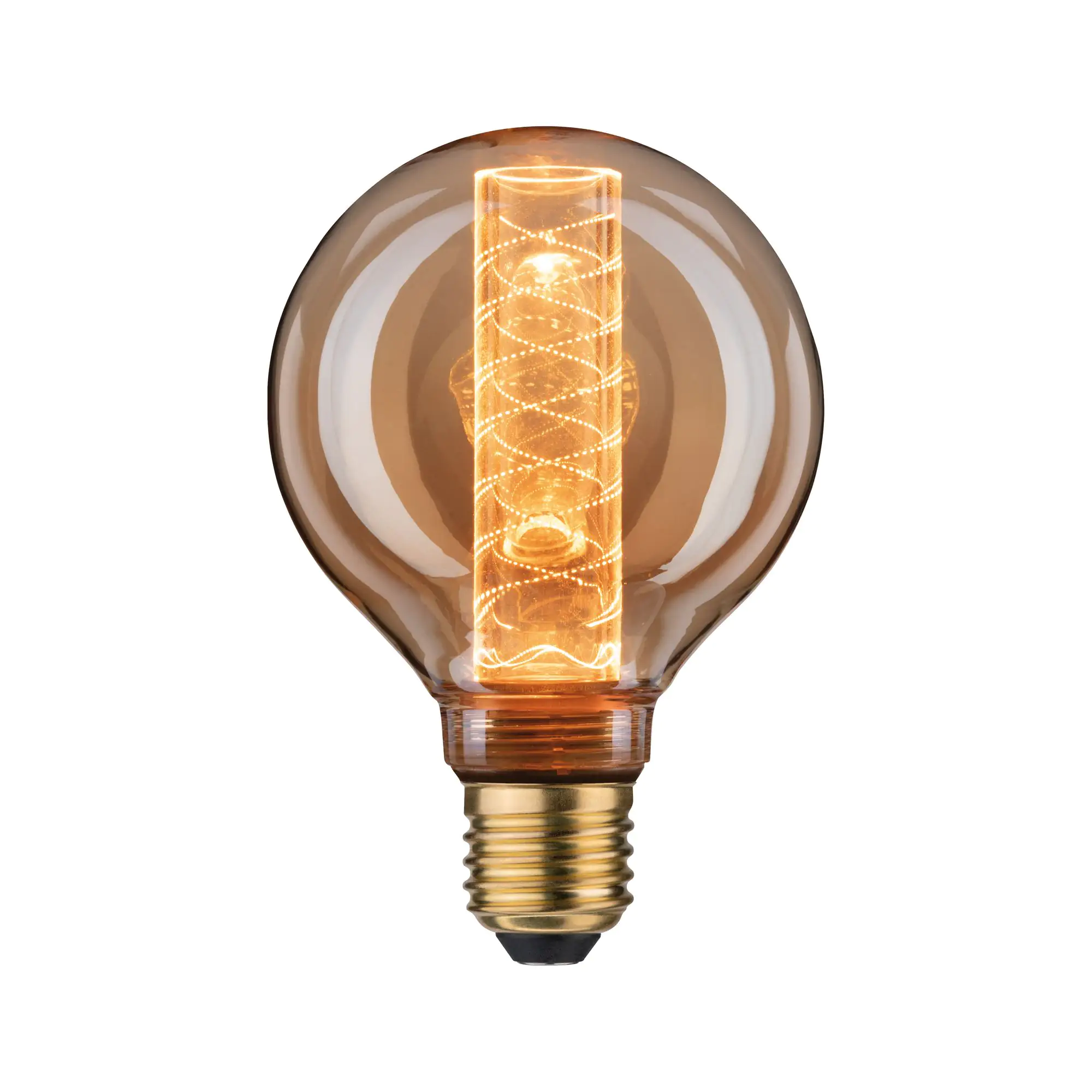 Paulmann LED Vintage Leuchtmittel Globe G95 E27 4 W gold mit Innenkolben