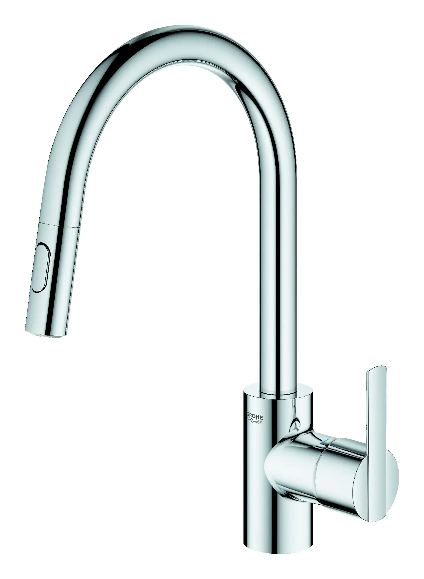 Grohe Spültischarmatur Feel verchromt. mit Handbrause