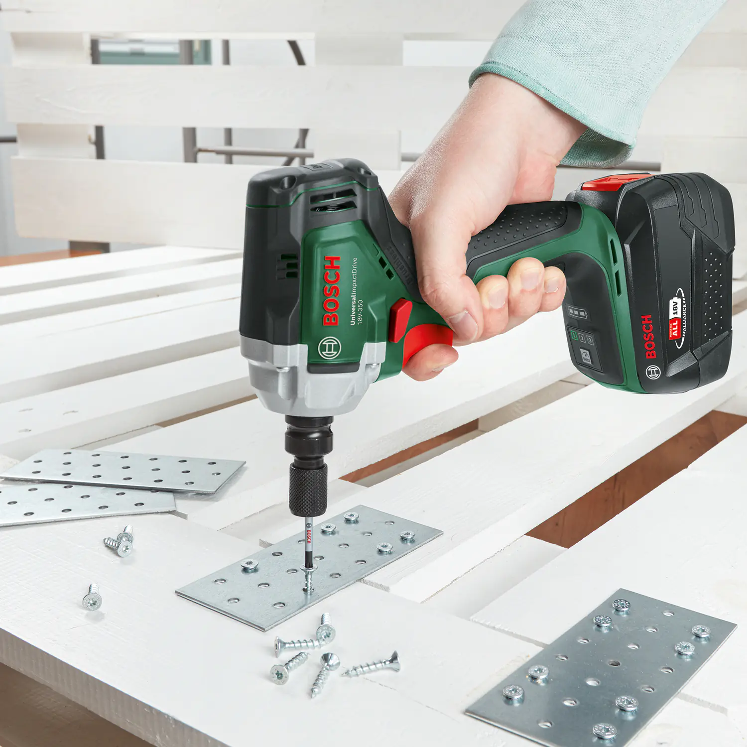 Bosch Akku-Drehschlagschrauber UniversalImpactDrive 18V-350 Solo