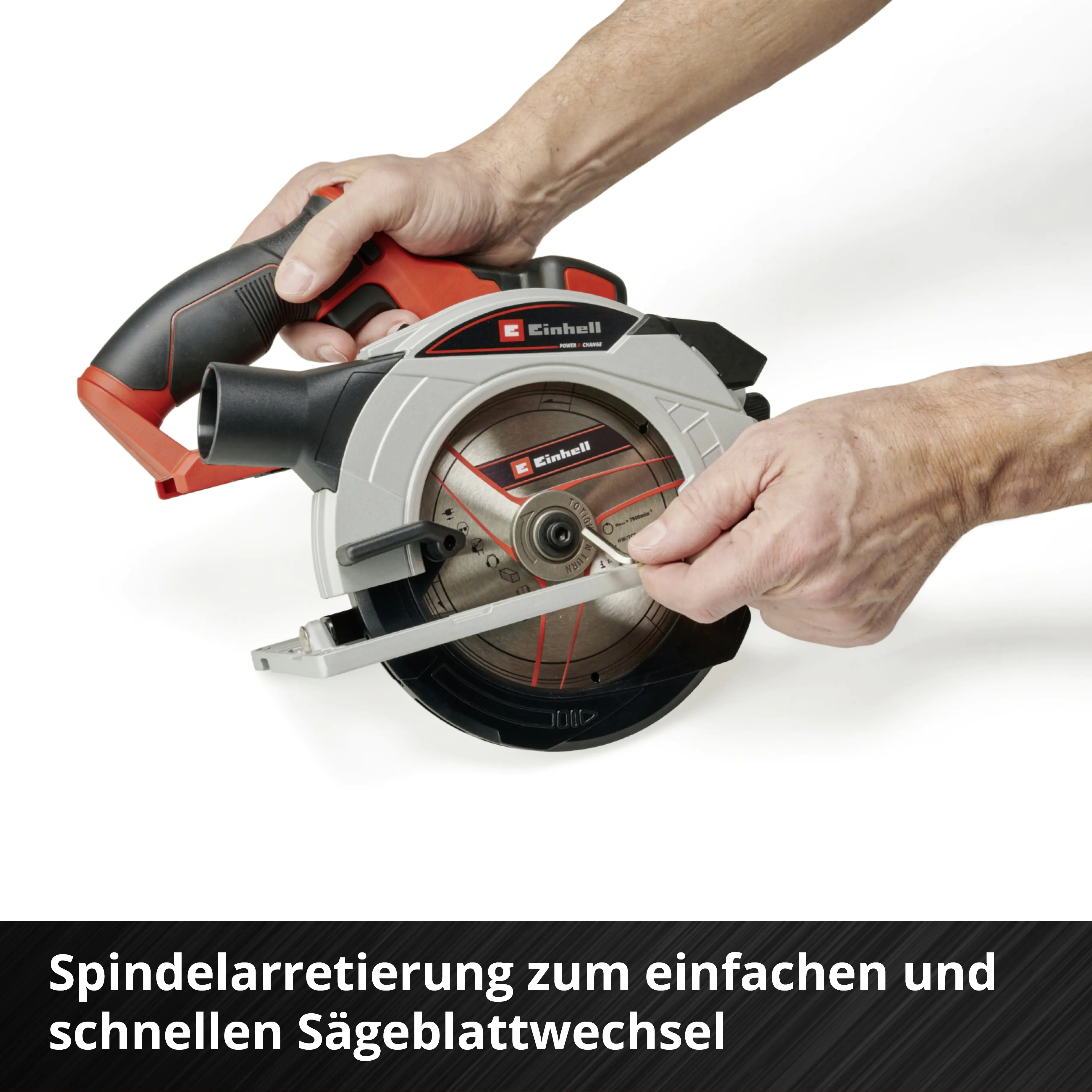 Einhell Expert Akku-Handkreissäge TE-CS 18/165-1 Li Solo 18 V