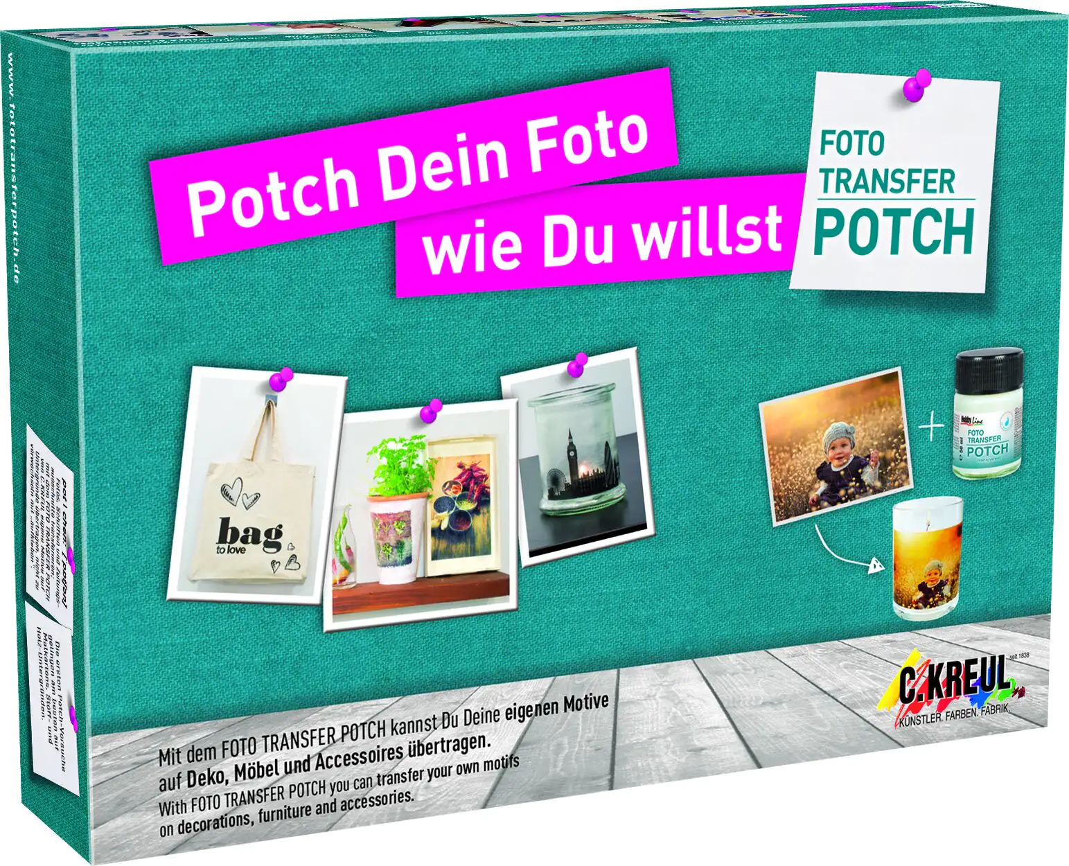 Kreul Foto Transfer Potch Set