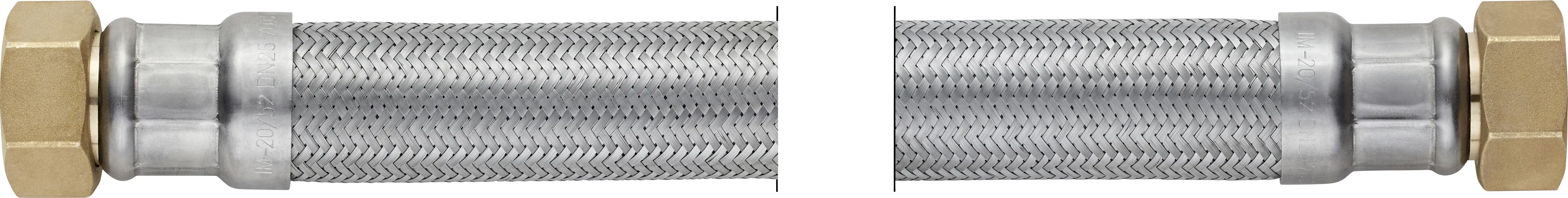 Techline NT Panzerschlauch IG 1" x IG 1", DN25, 50 cm