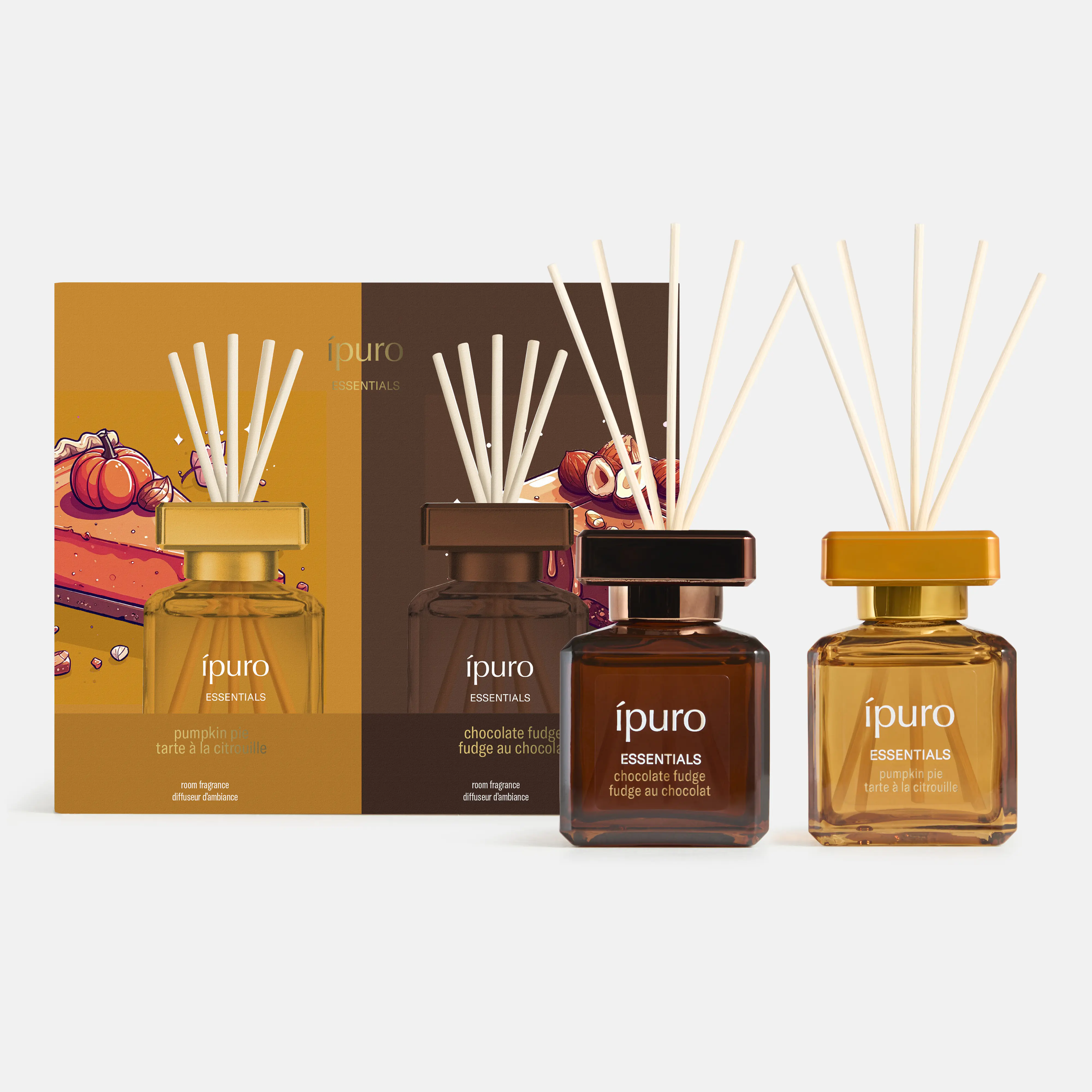ipuro Raumduft Essentials Pumpkin & Chocolate 2 x 50 ml