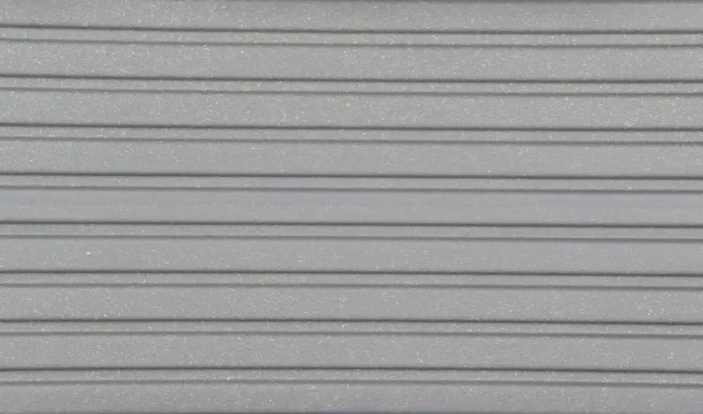 Kovalex Terrassendiele WPC 14,5 x 2,6 cm grau mattiert Meterware